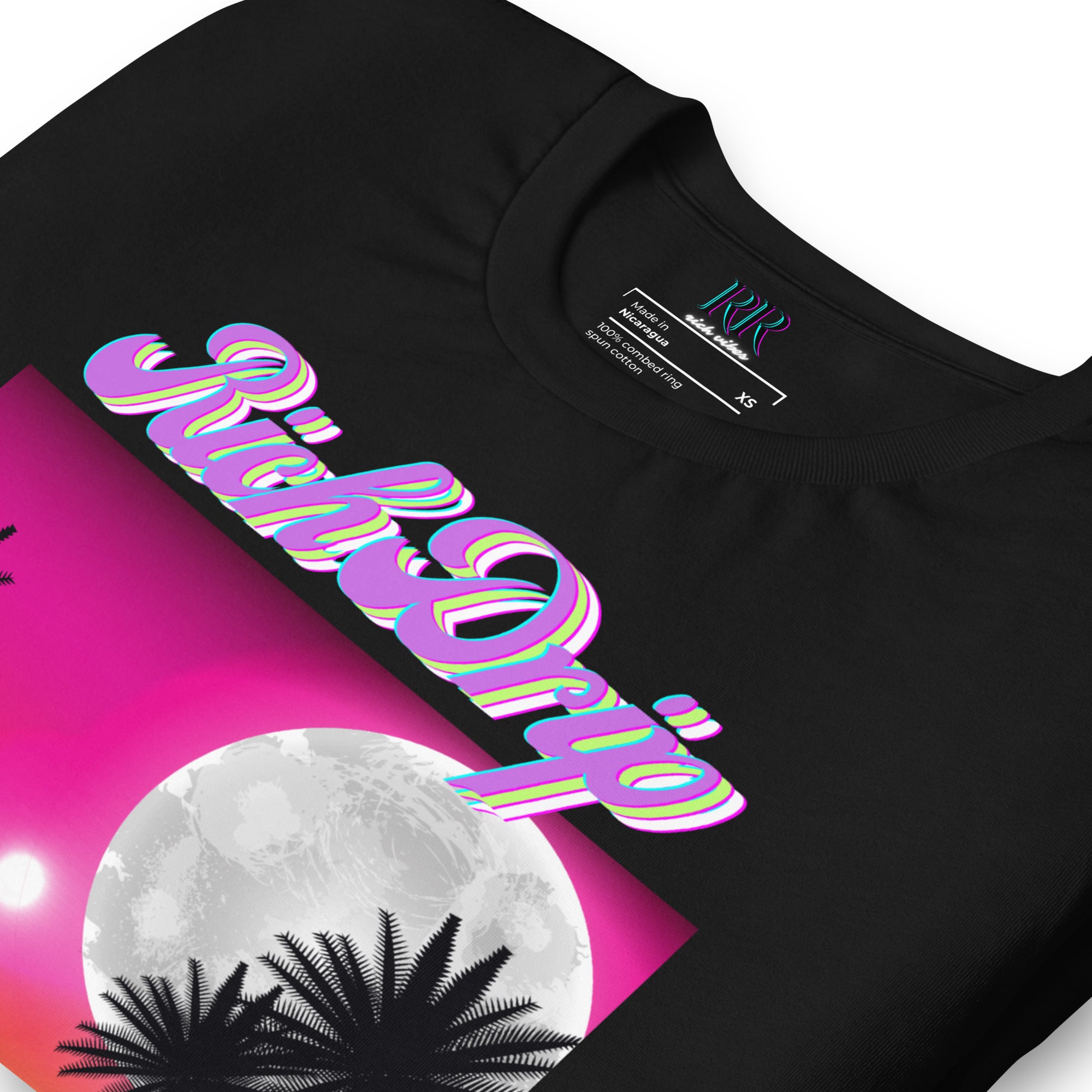 Rich Vibes Purple Sunset Rich Drip 1.0 - Unisex t-shirt