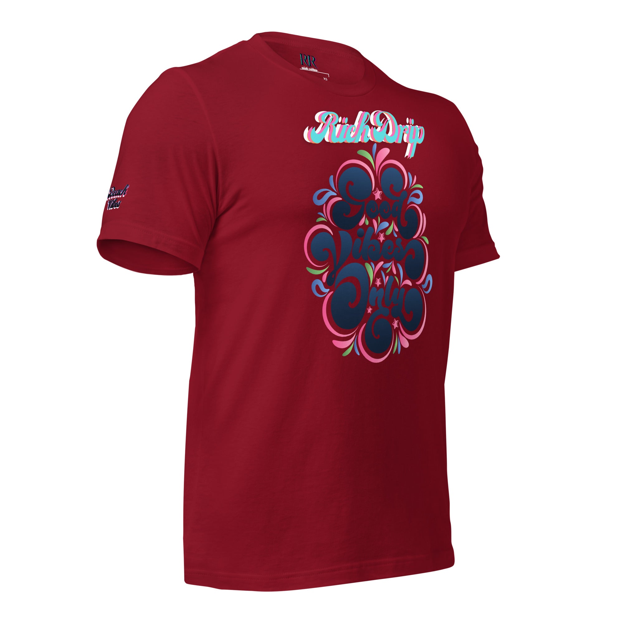 Rich Drip Good Vibes Only Blurple - Unisex t-shirt