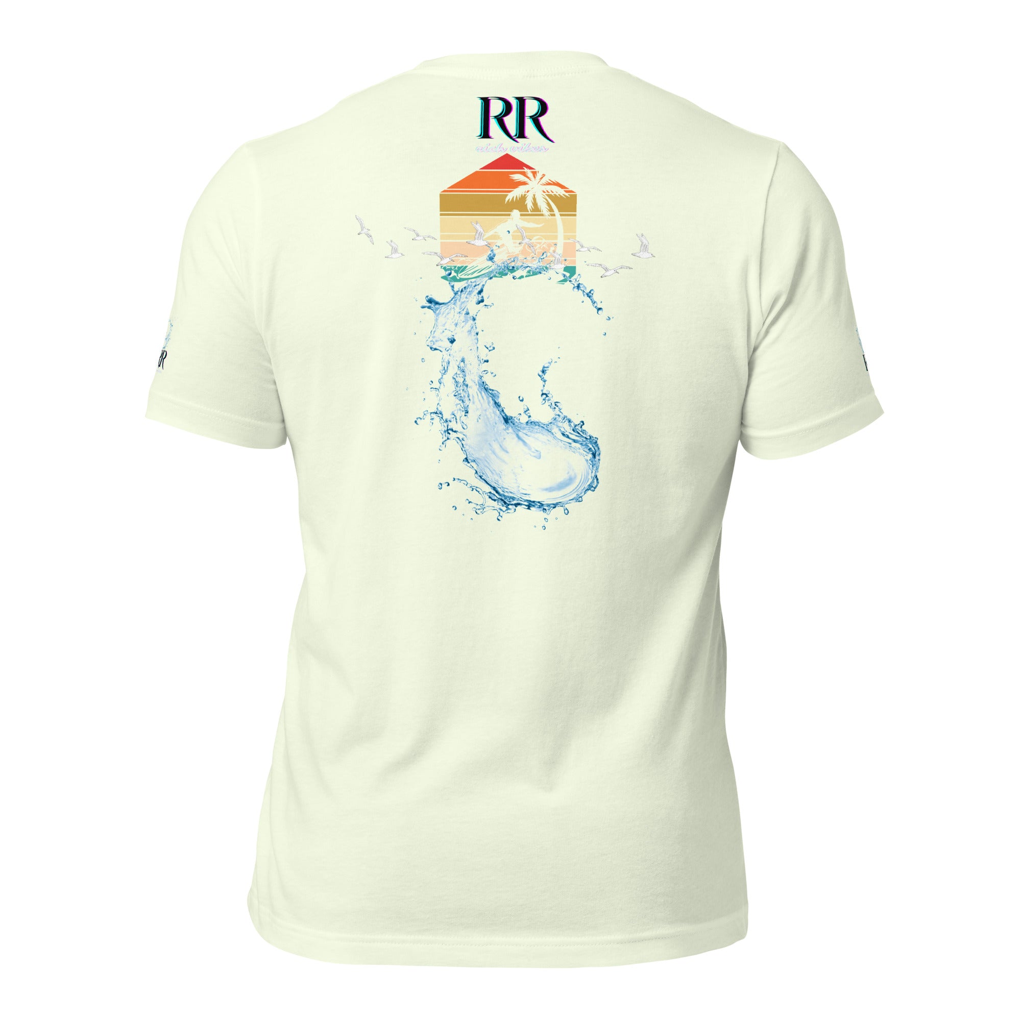 Rich Drip Surf Board Walk - Unisex t-shirt Pastel