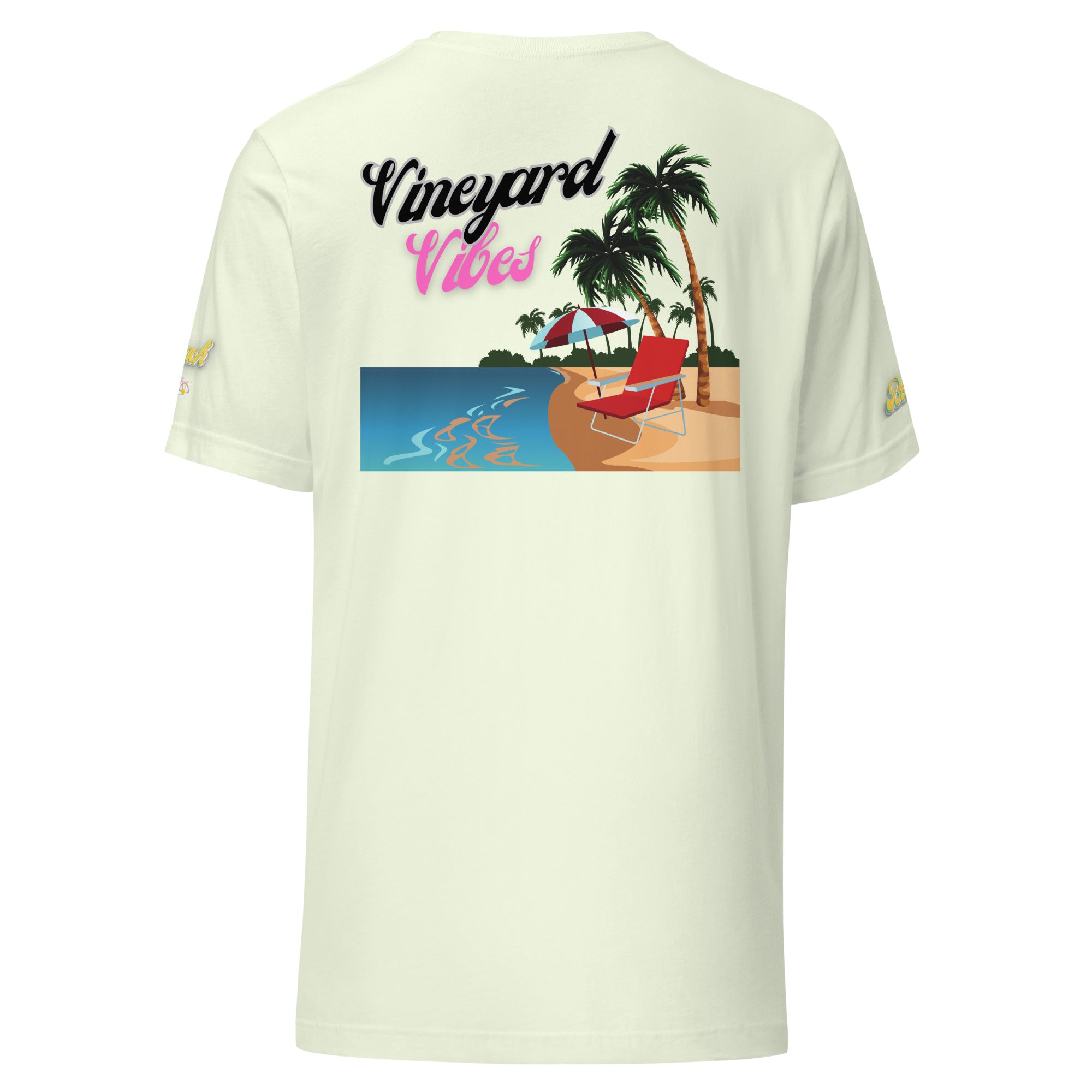 Vineyard Vibes Golden Beach Sun and Sand - Pastel Unisex t-shirt