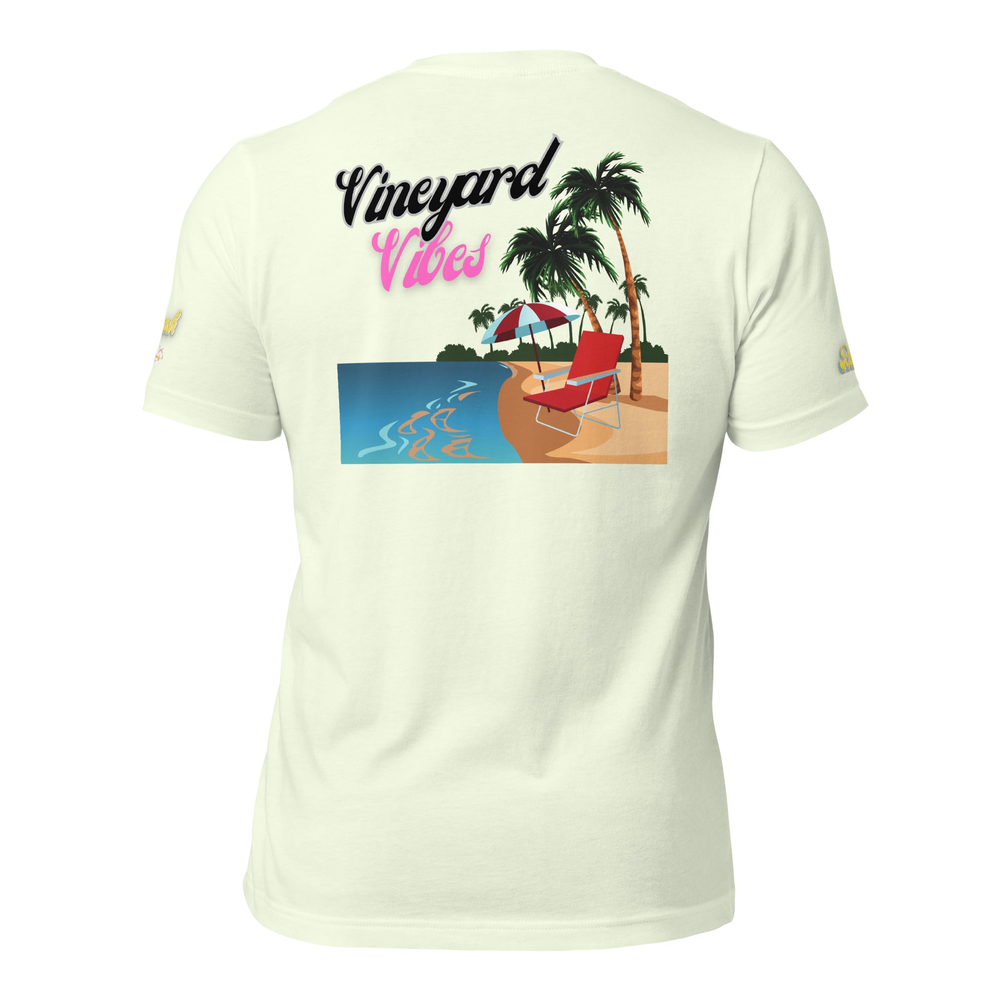 Vineyard Vibes Golden Beach Sun and Sand - Pastel Unisex t-shirt