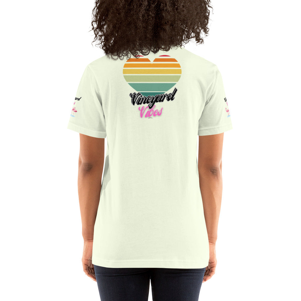 Vineyard Vibes Water Colors Pastel - Unisex t-shirt