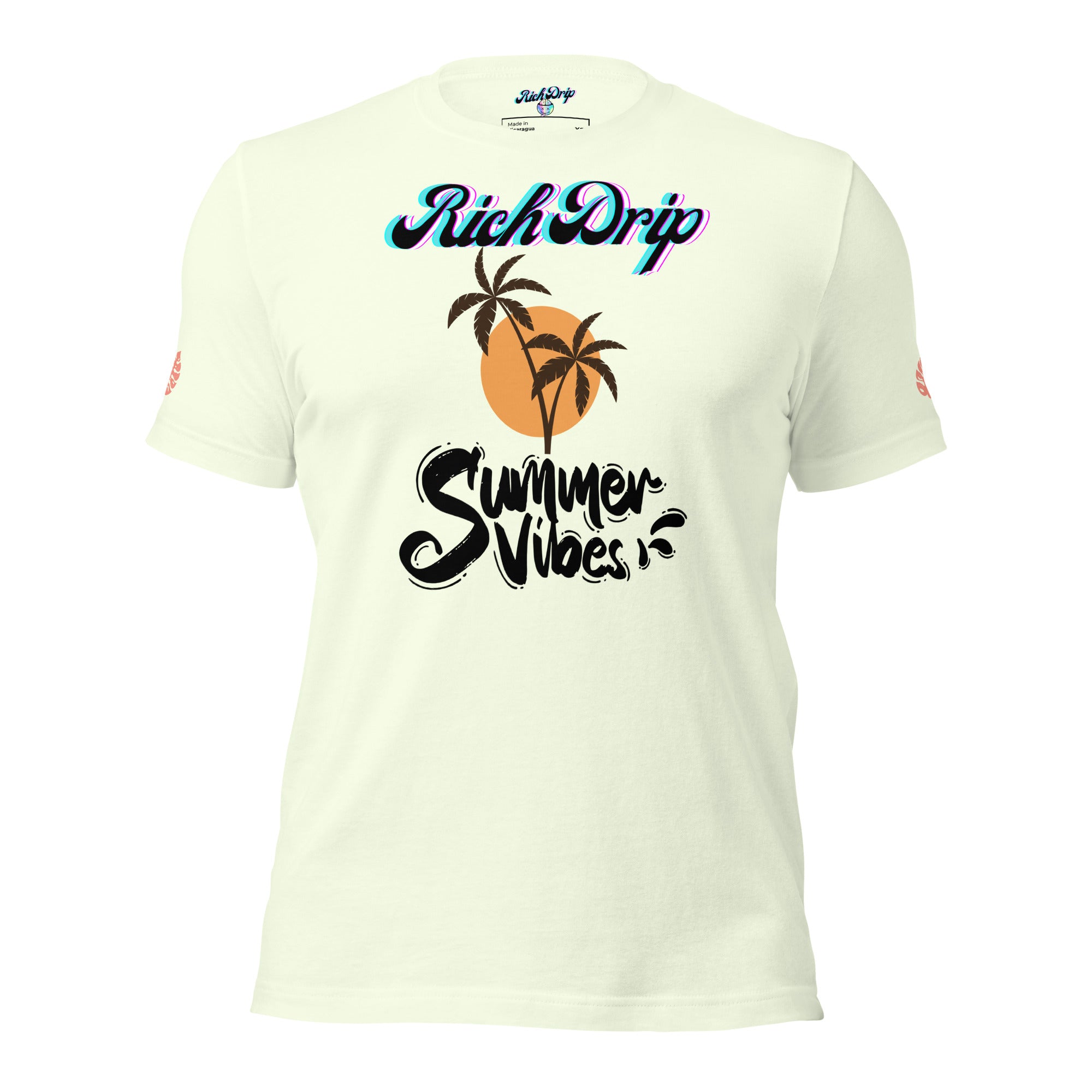 Rich Drip Summer Vibes Logo "Enjoy Every Moment" - Unisex t-shirt