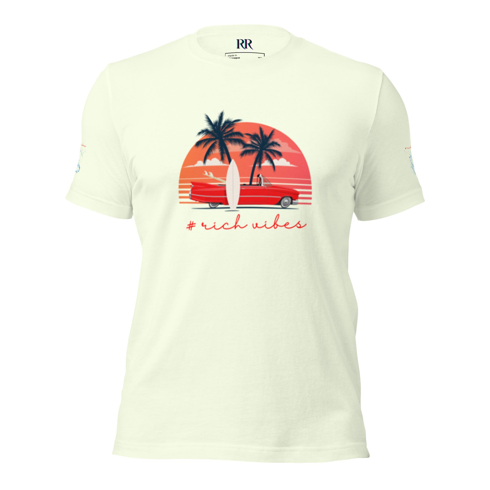 RV5 RR Surfs Up Sunset Classic Pastel - Unisex t-shirt