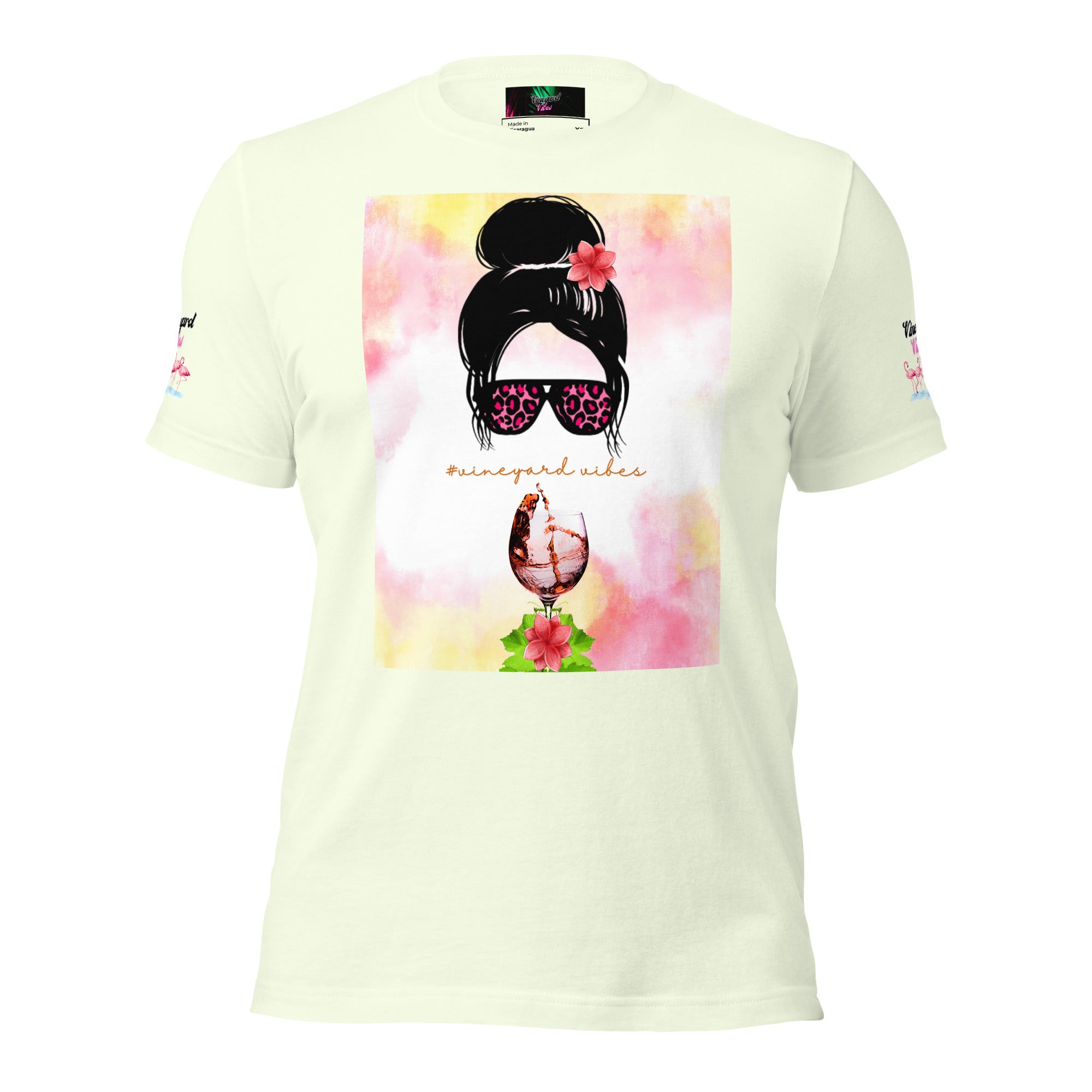 Vineyard Vibes Water Colors Pastel - Unisex t-shirt