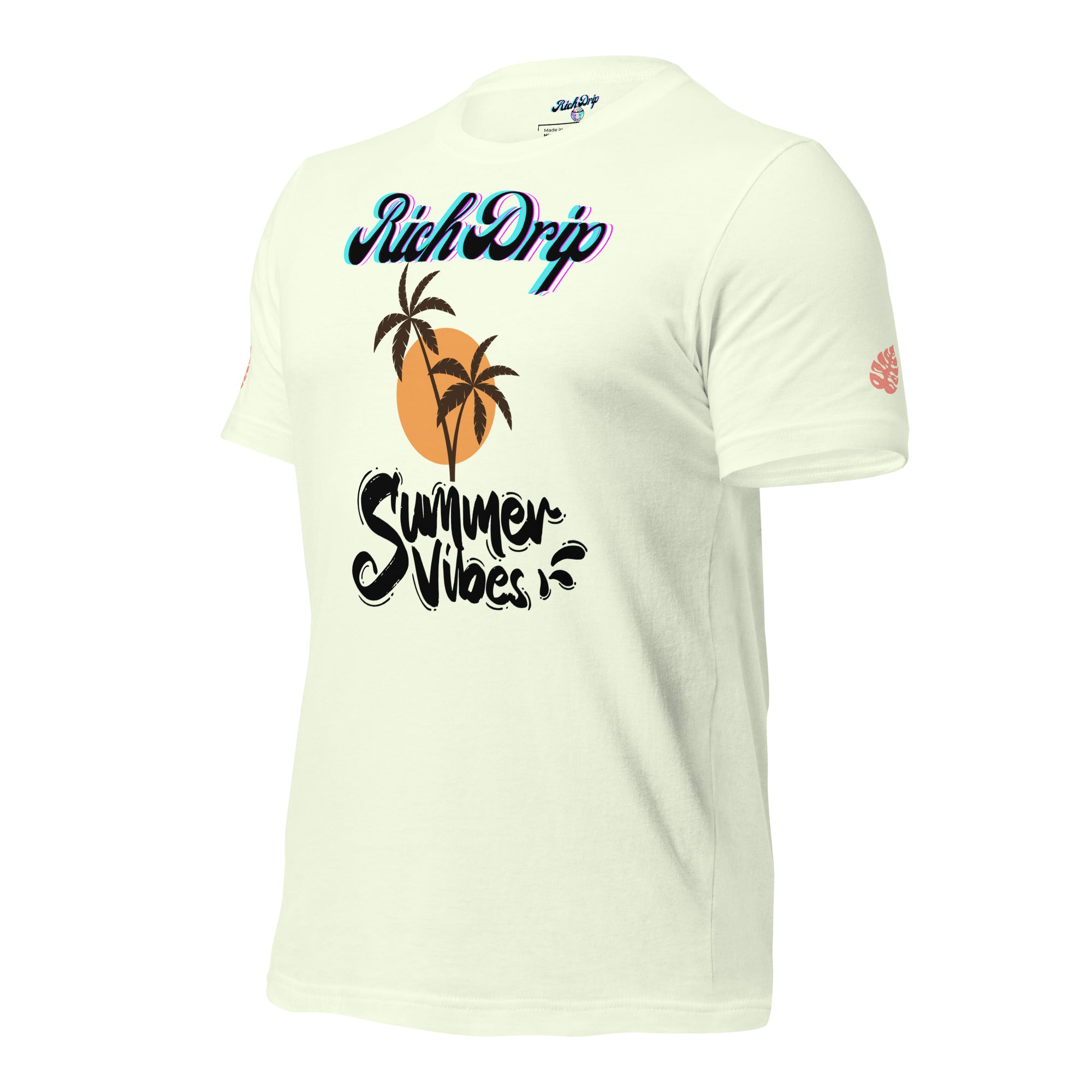 Rich Drip Summer Vibes Logo "Enjoy Every Moment" - Unisex t-shirt