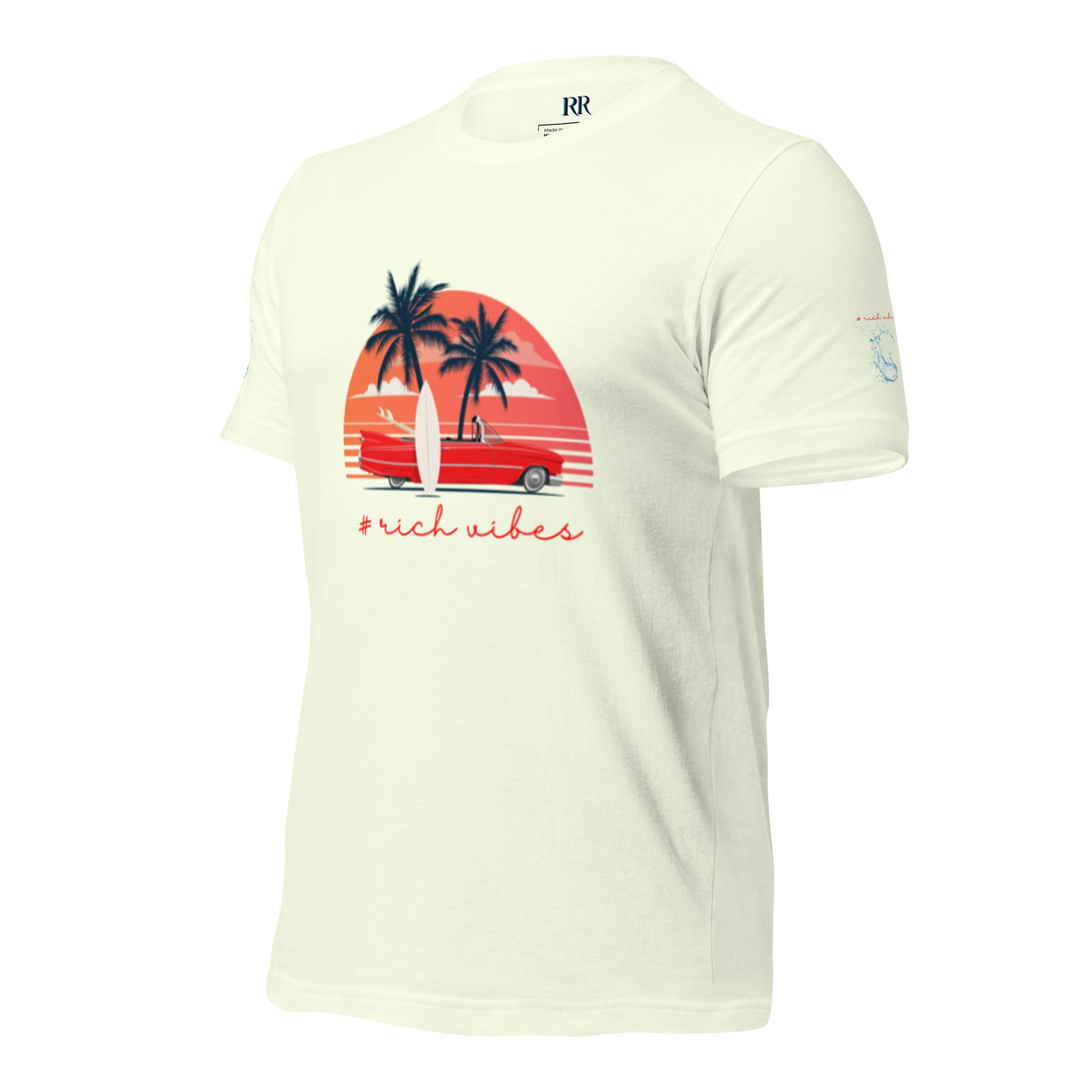 RV5 RR Surfs Up Sunset Classic Pastel - Unisex t-shirt
