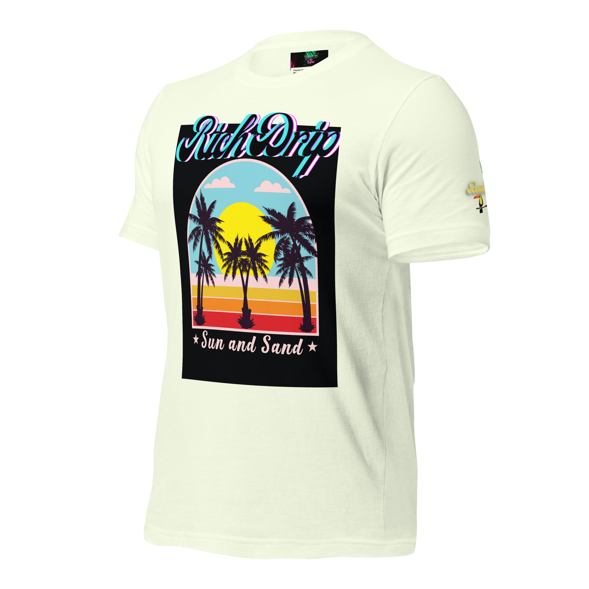 Rich Drip RR Golden Beach Sun and Sand - Unisex t-shirt