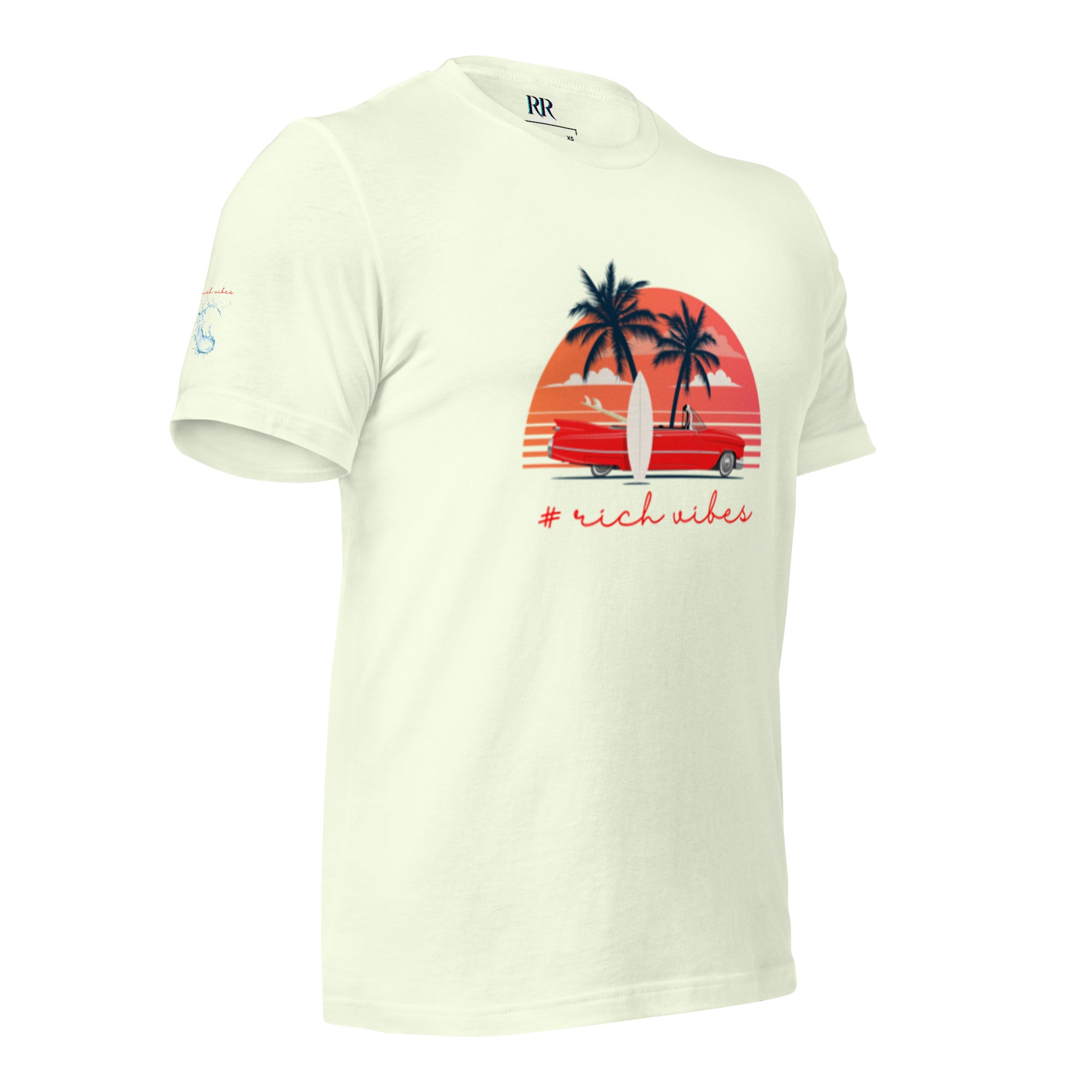 RV5 RR Surfs Up Sunset Classic Pastel - Unisex t-shirt