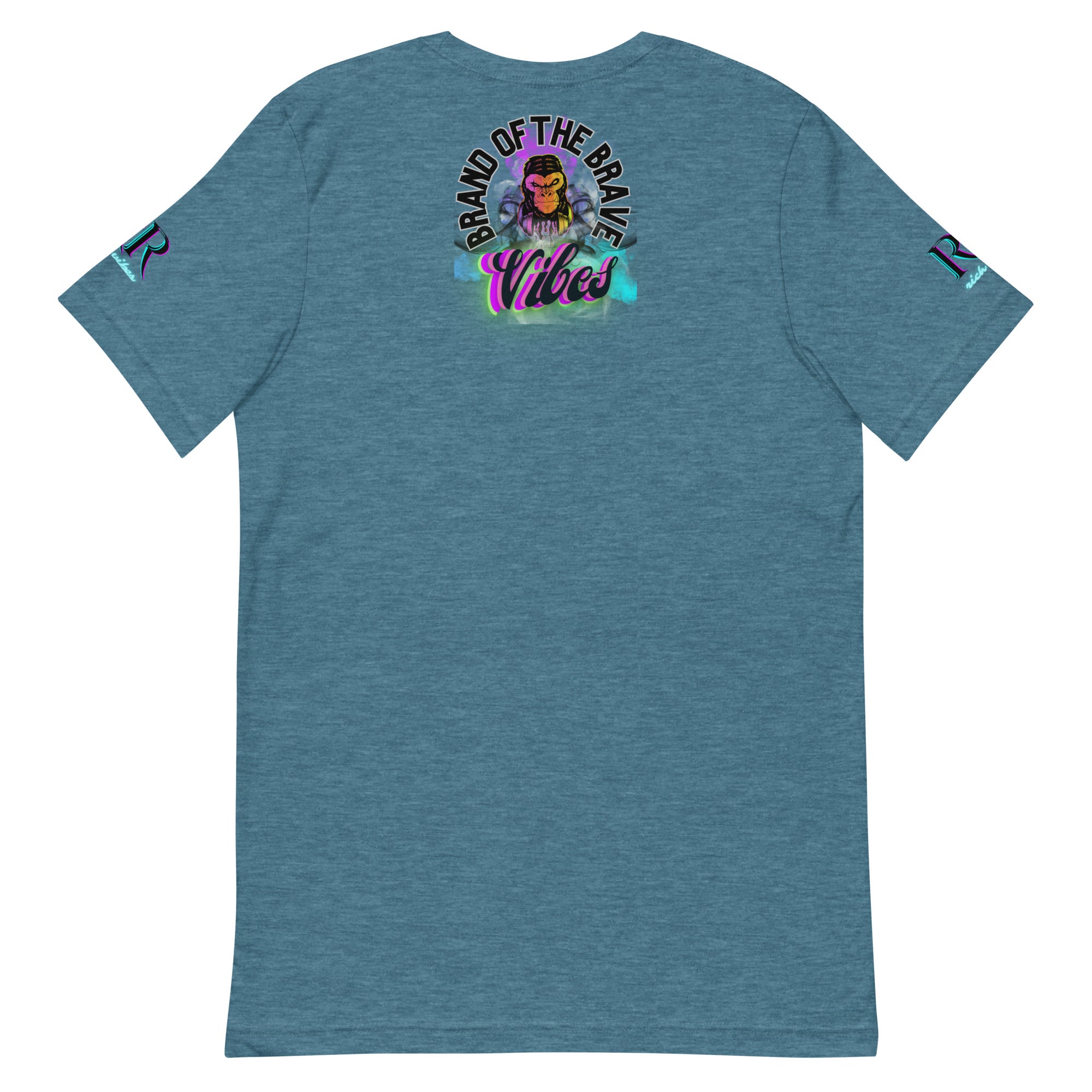 Brand Of The Brave Purple Shroom Skull Vibes - Unisex t-shirt
