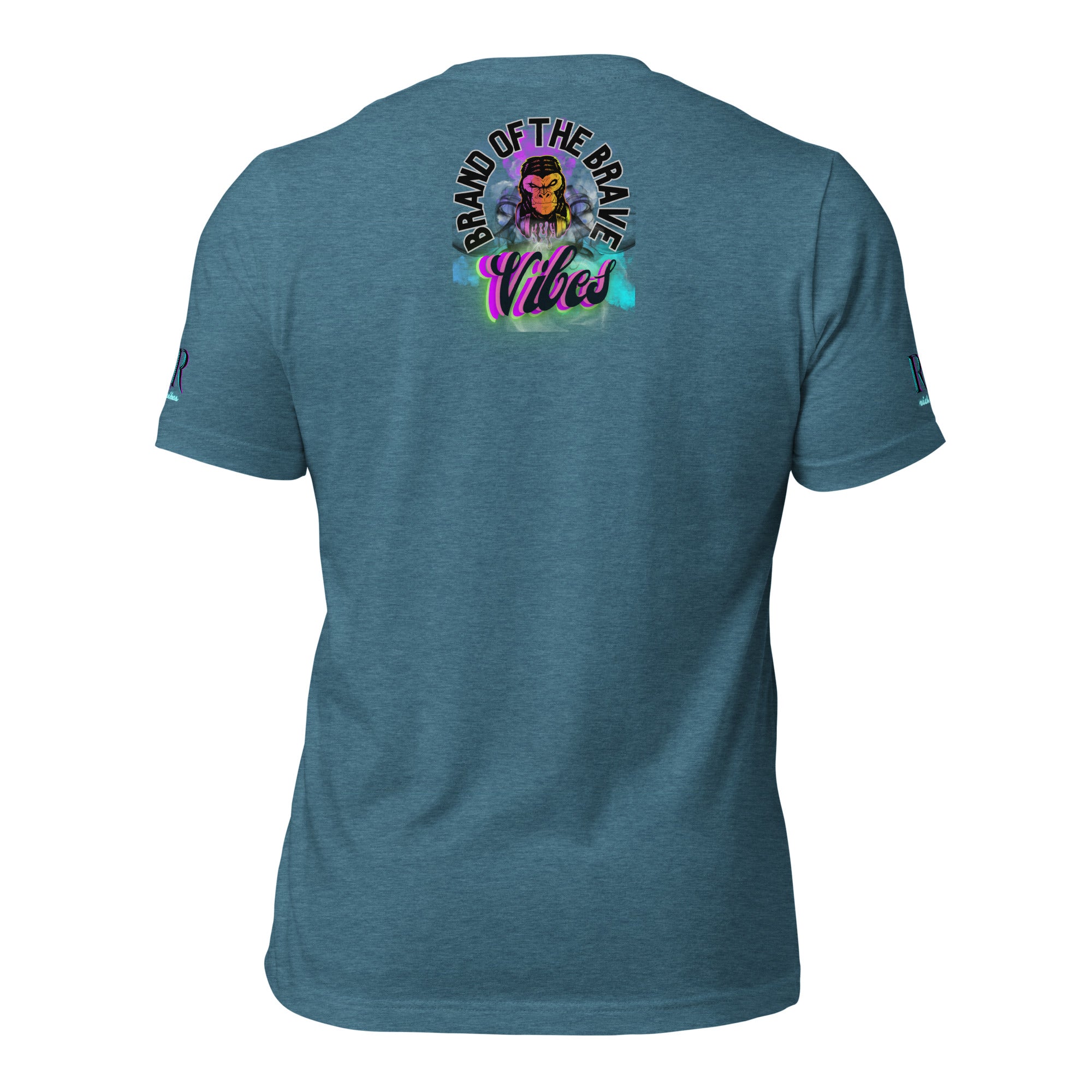 Brand Of The Brave Purple Shroom Skull Vibes - Unisex t-shirt
