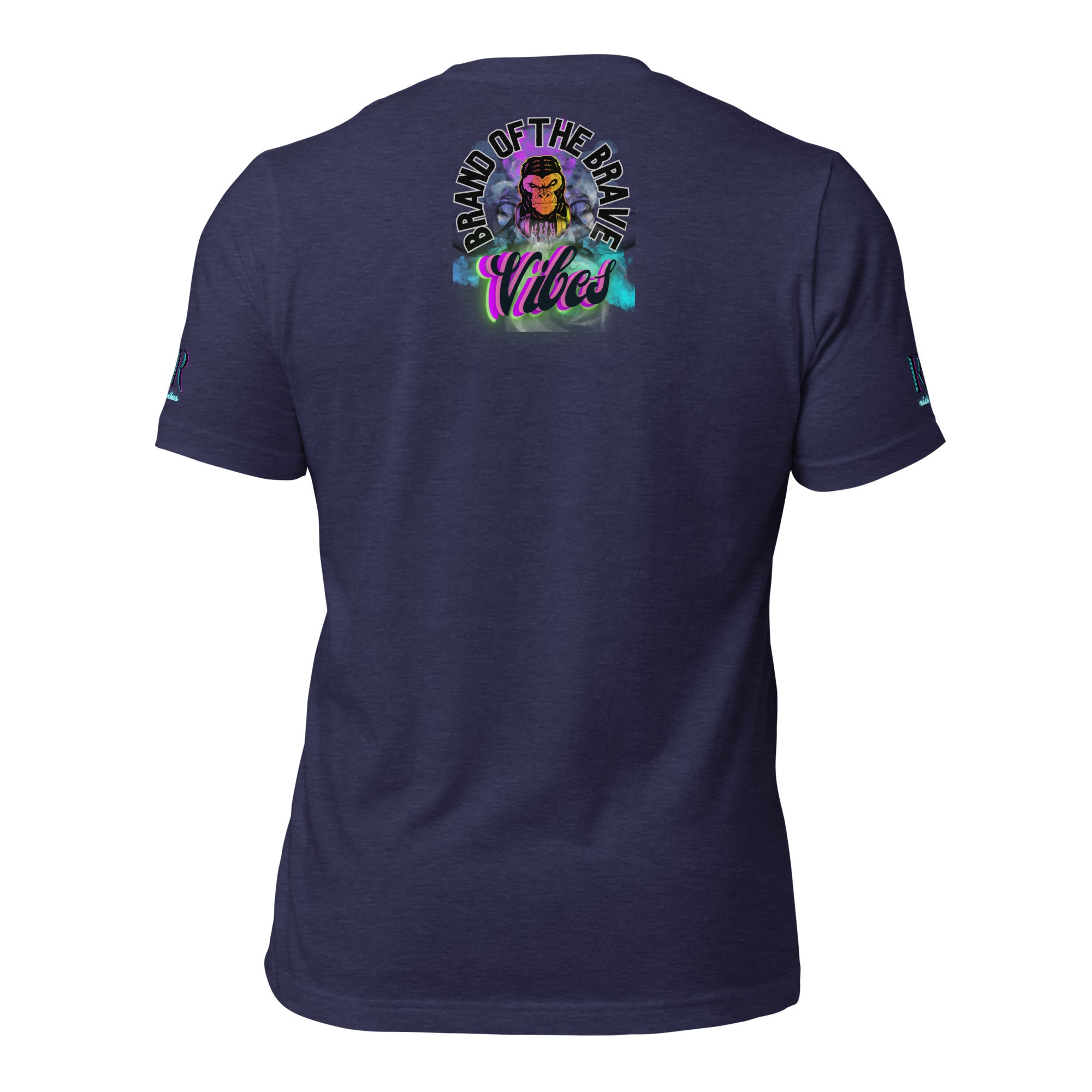 Brand Of The Brave Purple Shroom Skull Vibes - Unisex t-shirt