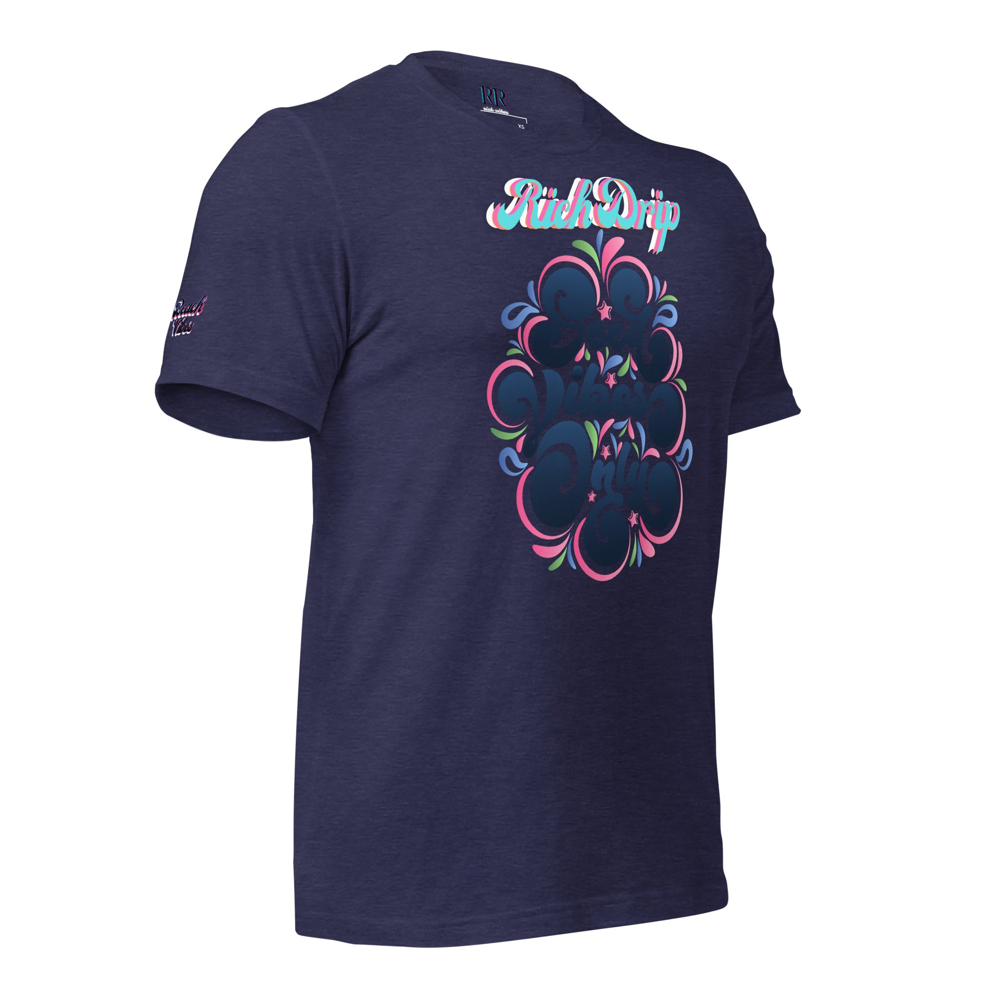 Rich Drip Good Vibes Only Blurple - Unisex t-shirt