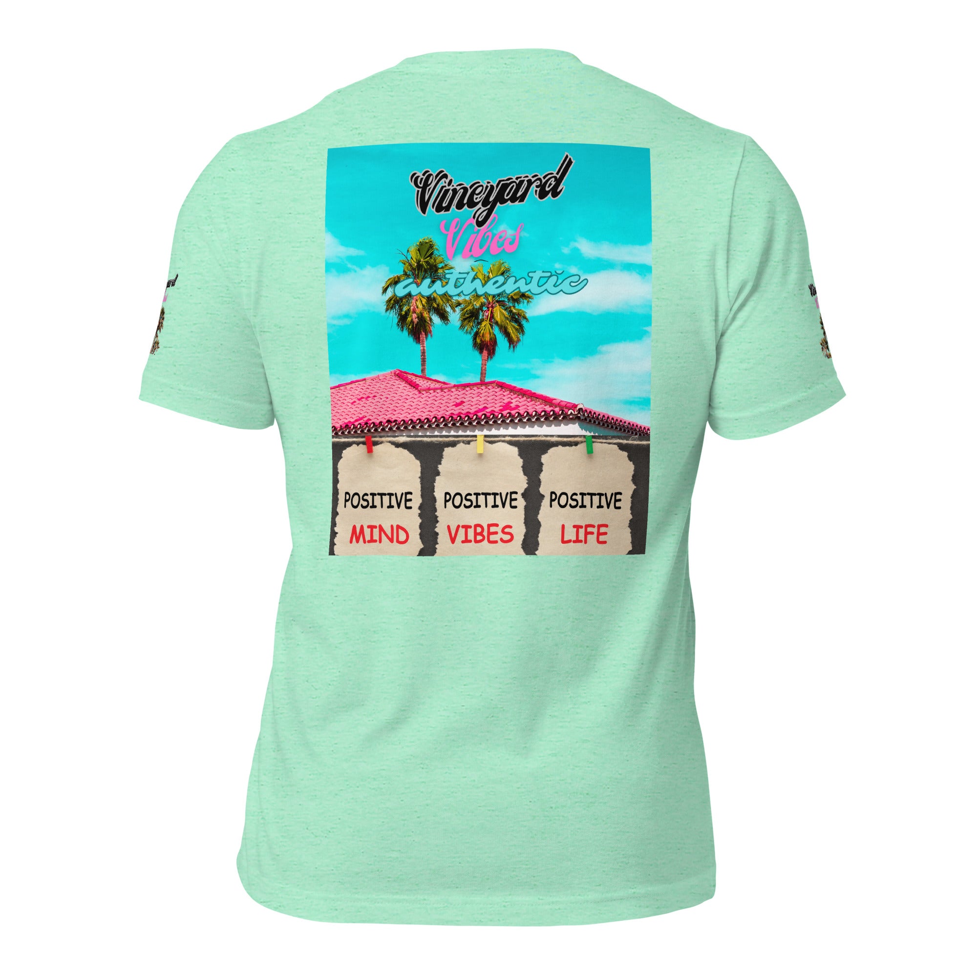 Vineyard Vibes Authentic Beach Front Good Vibes - Unisex t-shirt