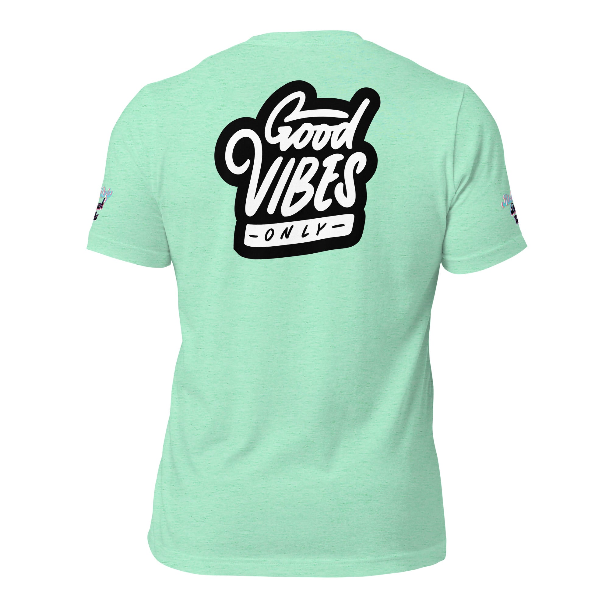 Rich Drip Good Vibes Only Blurple - Pastel Unisex t-shirt