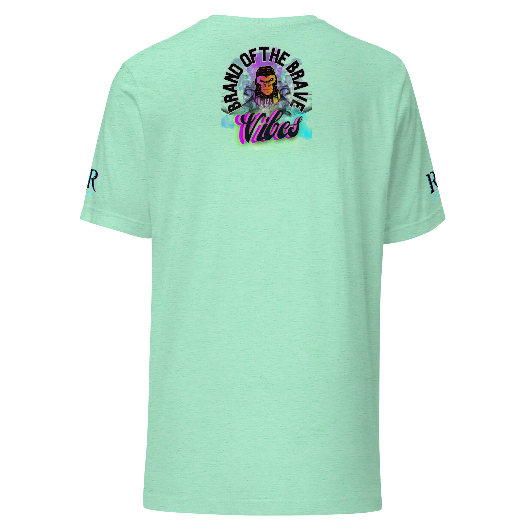 Brand Of The Brave Purple Shroom Skull Vibes - Unisex t-shirt