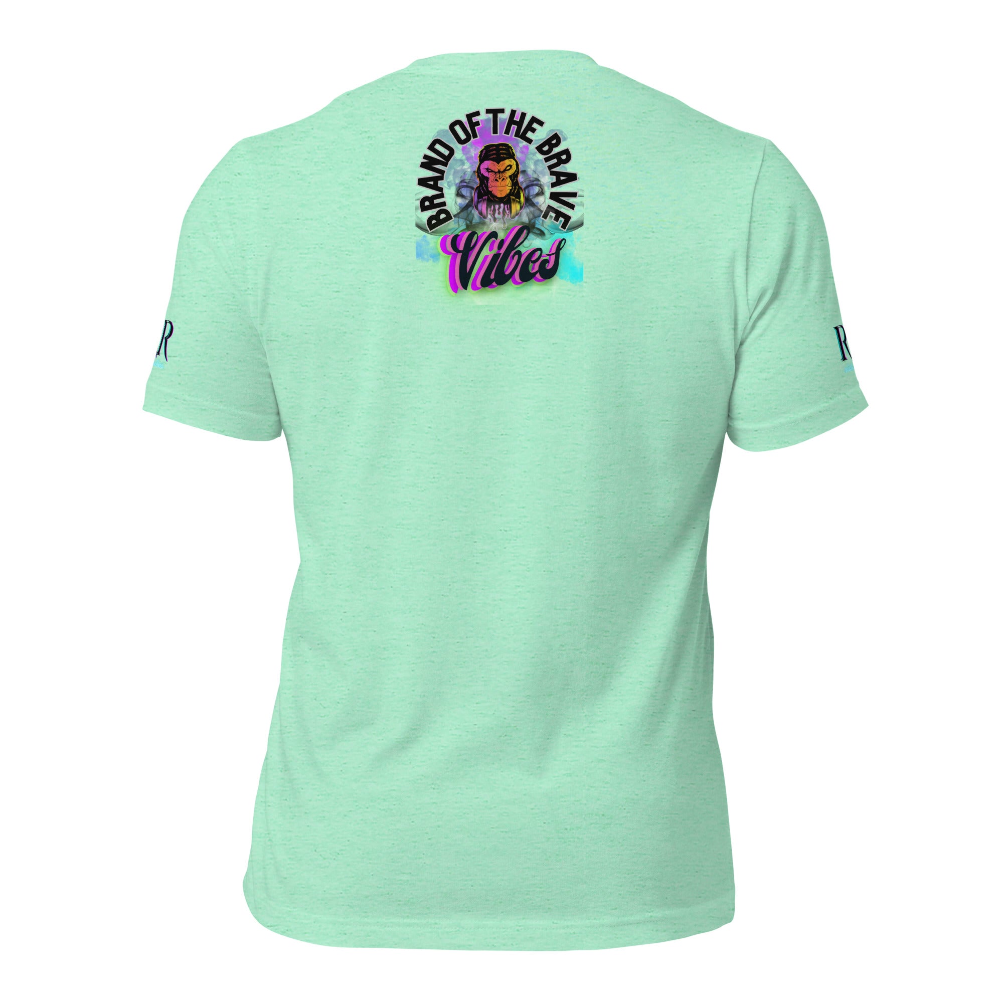 Brand Of The Brave Purple Shroom Skull Vibes - Unisex t-shirt