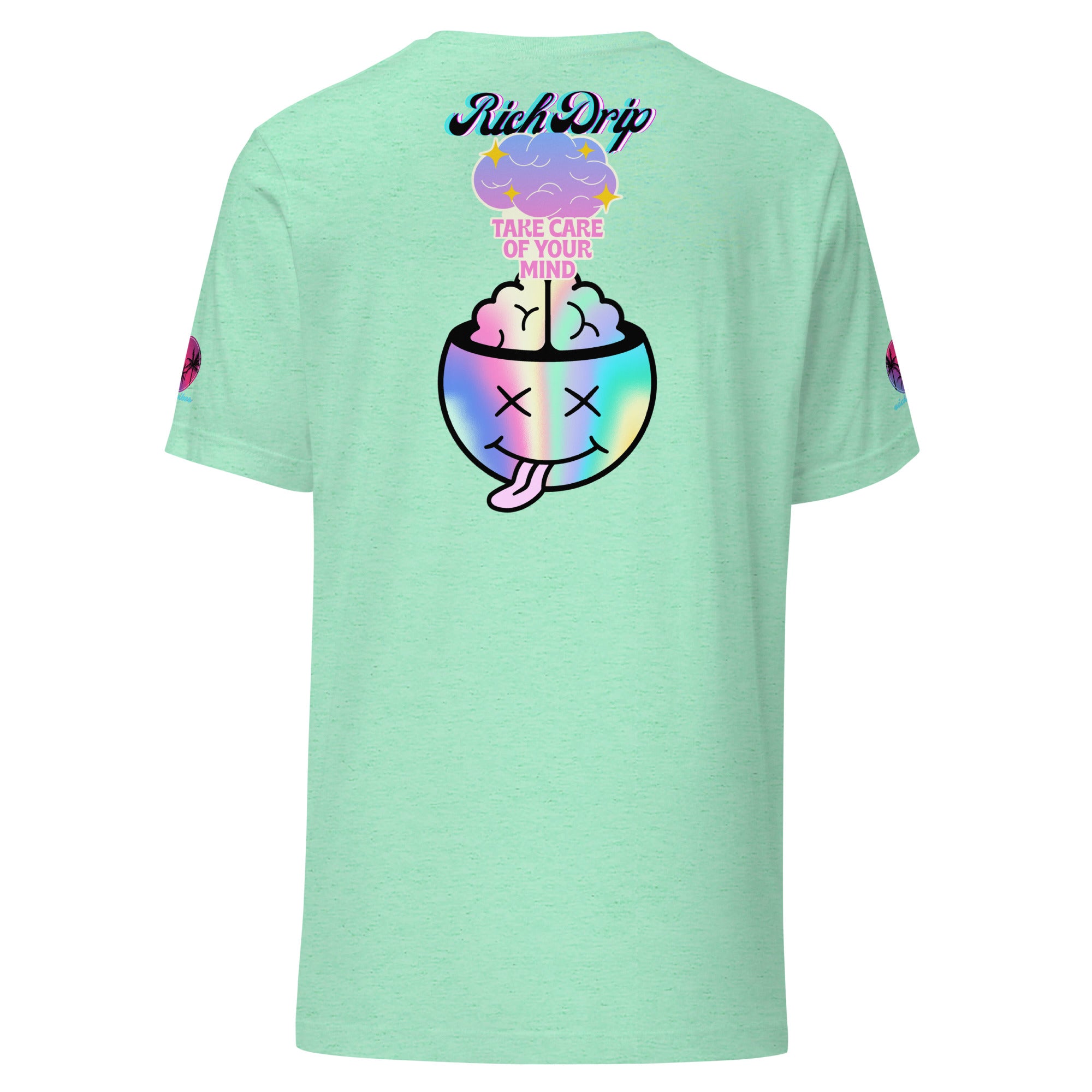 Rich Drip Drippy Metal Skull 2.0 - Unisex t-shirt