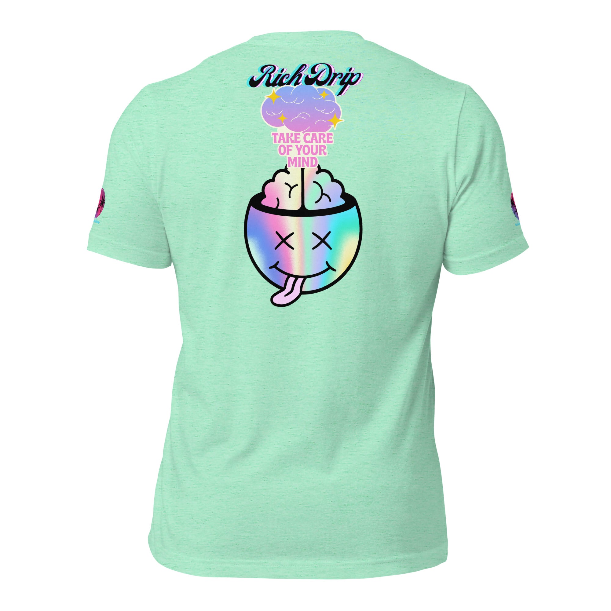 Rich Drip Drippy Metal Skull 2.0 - Unisex t-shirt