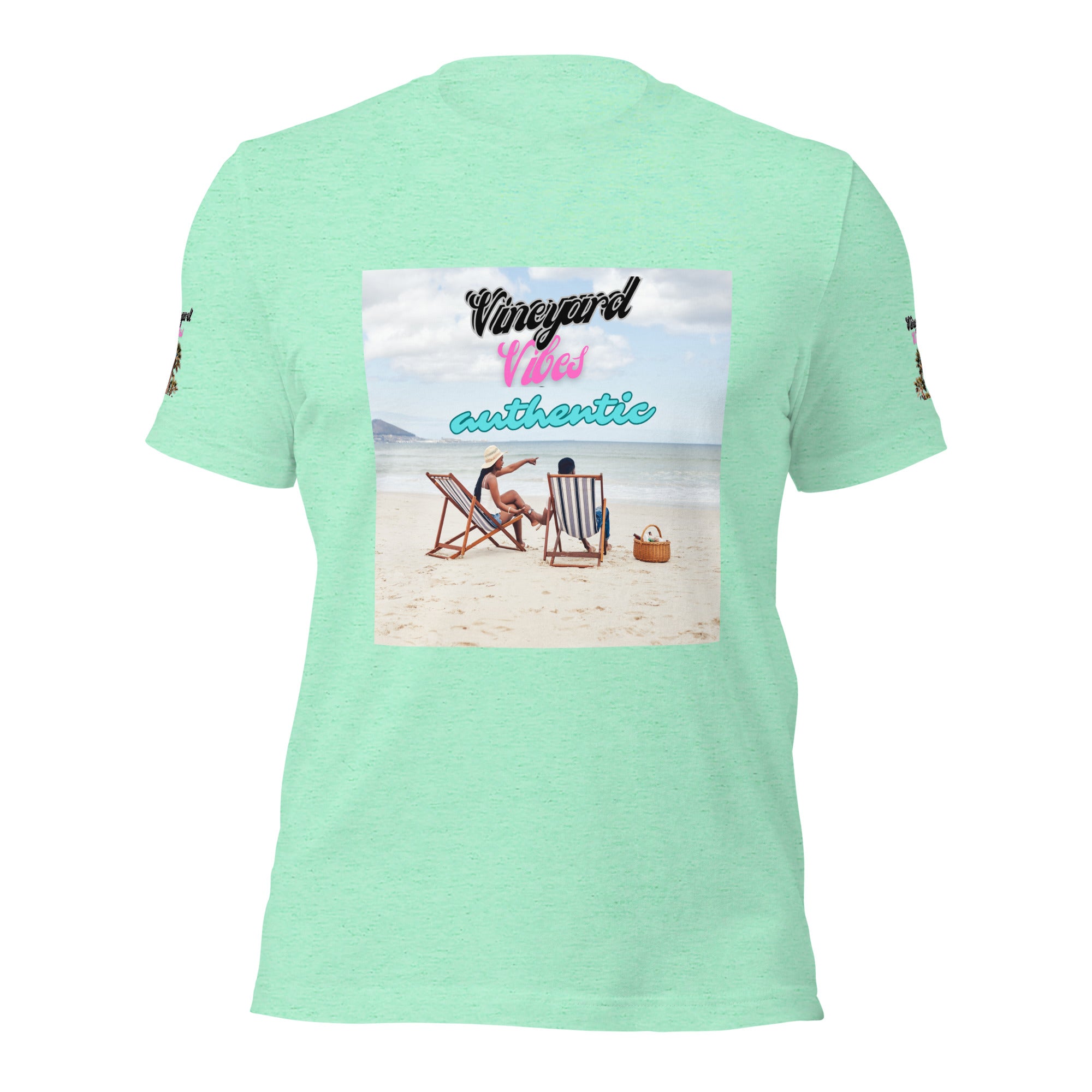 Vineyard Vibes Authentic Beach Front Good Vibes - Unisex t-shirt