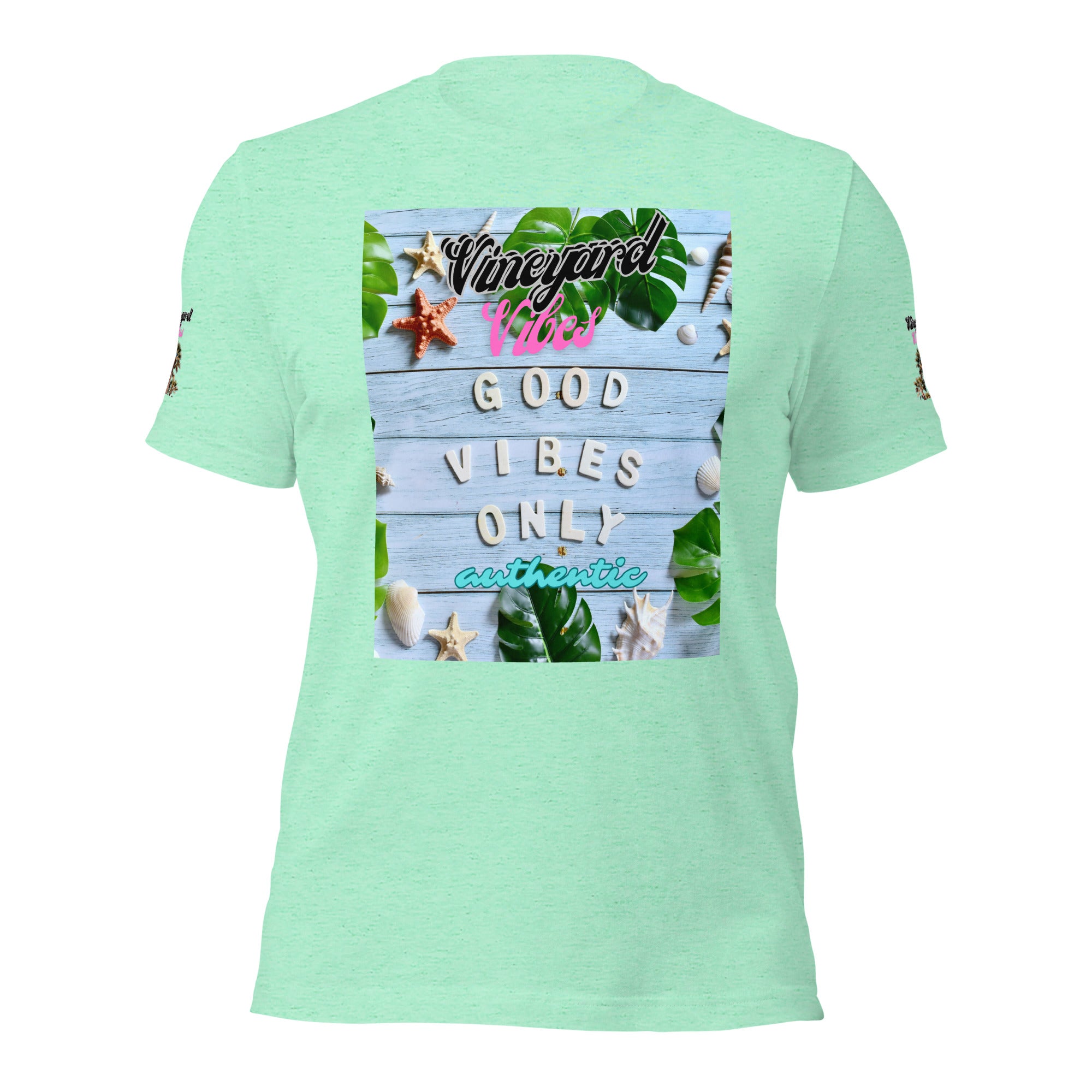 Vineyard Vibes Green Leaf Good Vibes 1.0 - Unisex t-shirt