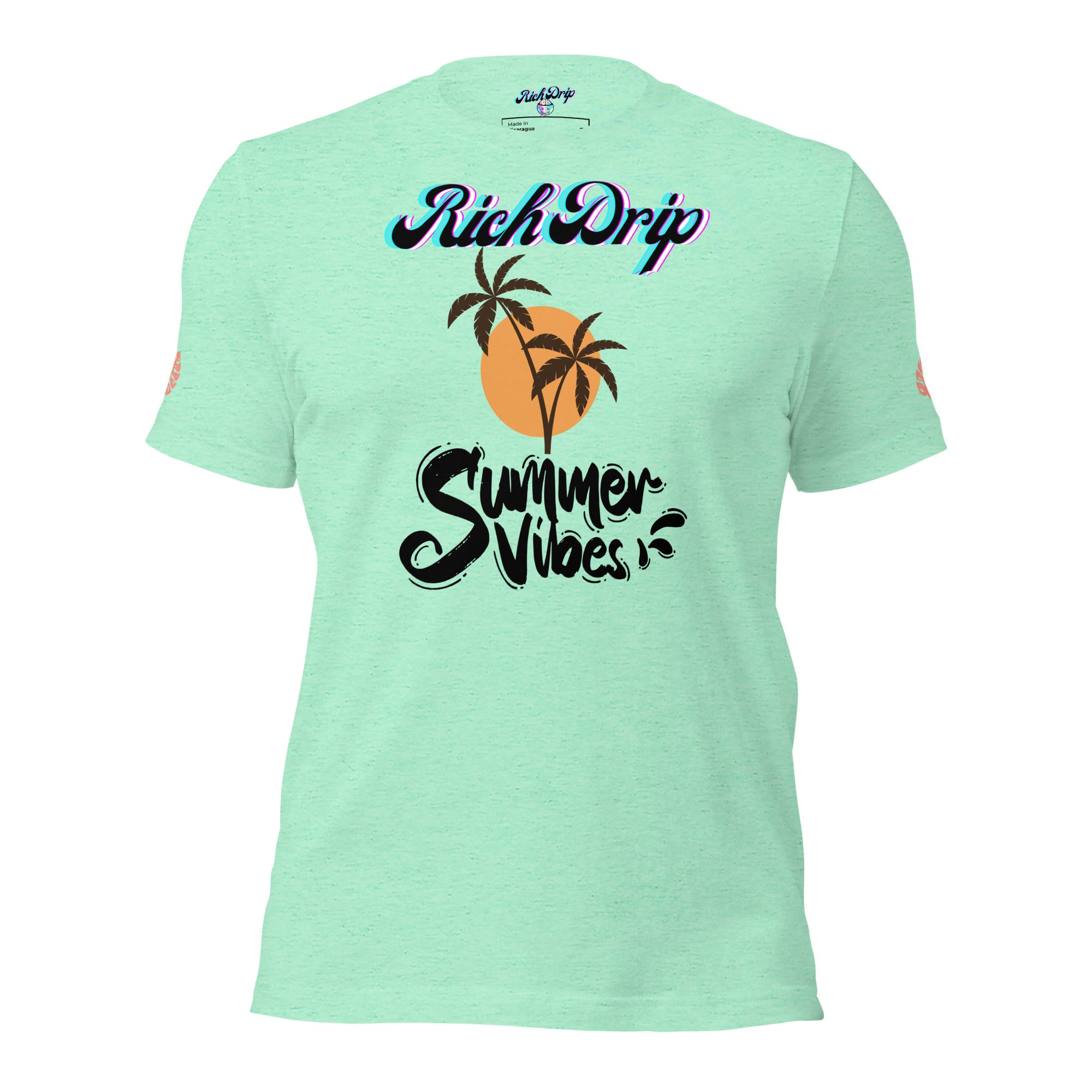 Rich Drip Summer Vibes Logo "Enjoy Every Moment" - Unisex t-shirt