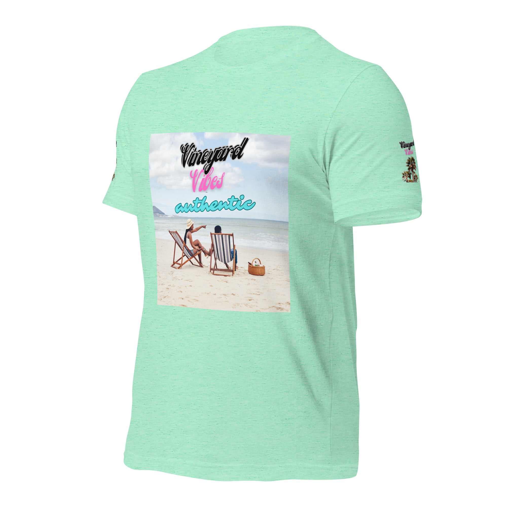 Vineyard Vibes Authentic Beach Front Good Vibes - Unisex t-shirt