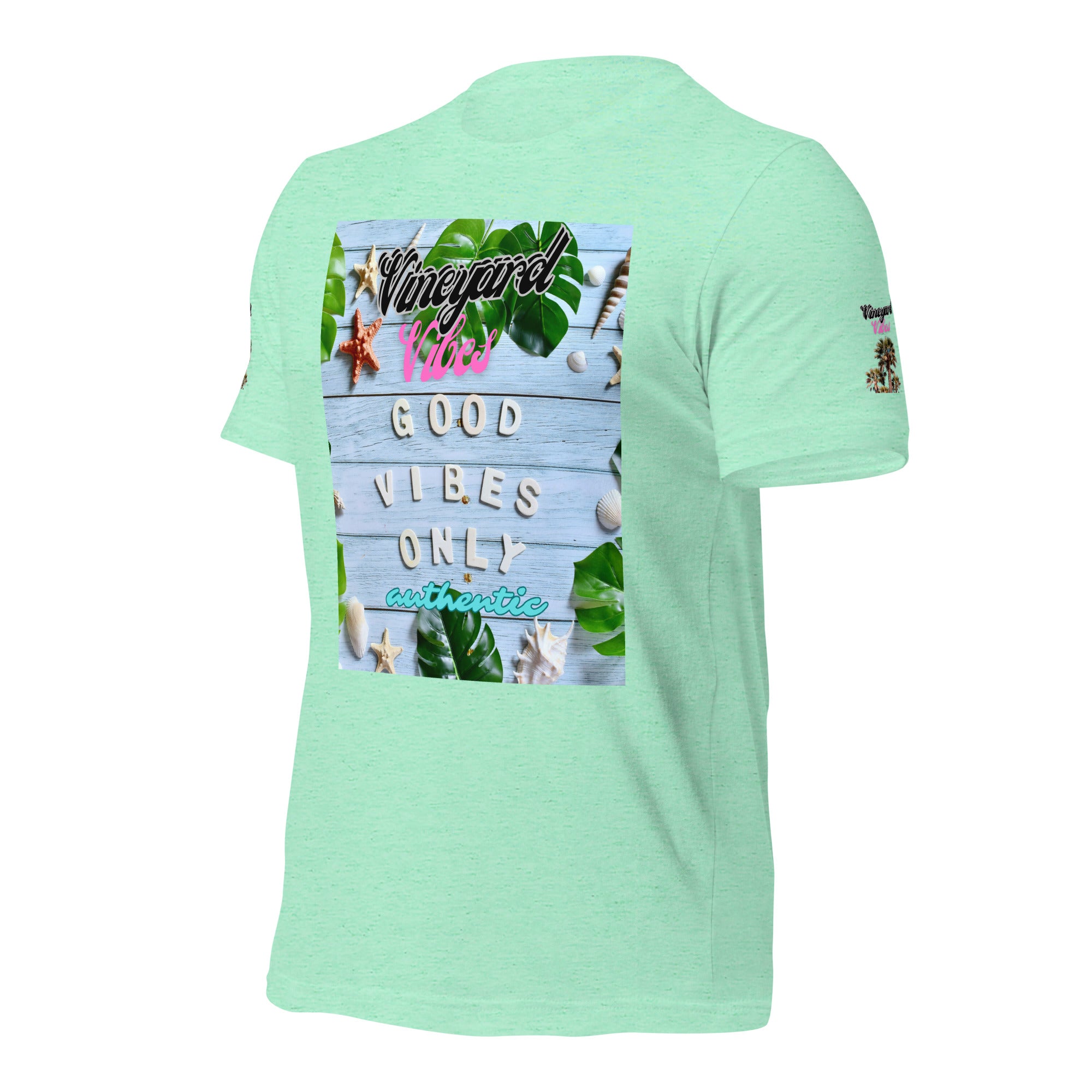 Vineyard Vibes Green Leaf Good Vibes 1.0 - Unisex t-shirt