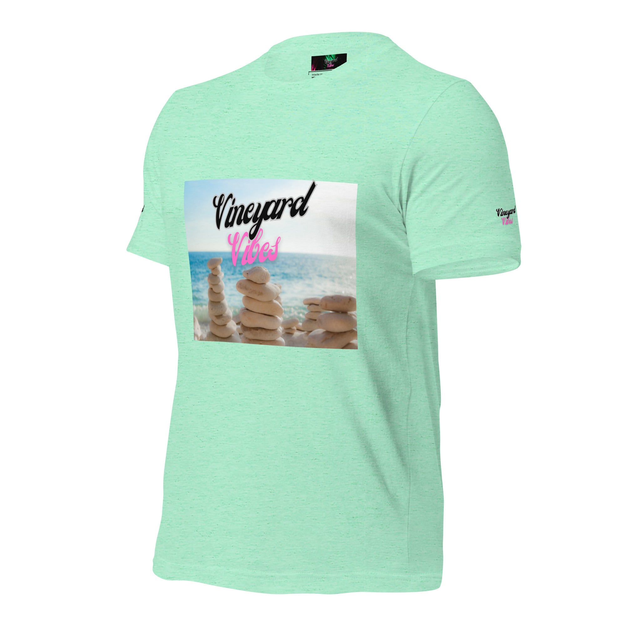 Vineyard Vibes Zen Stones Pastel - Unisex t-shirt