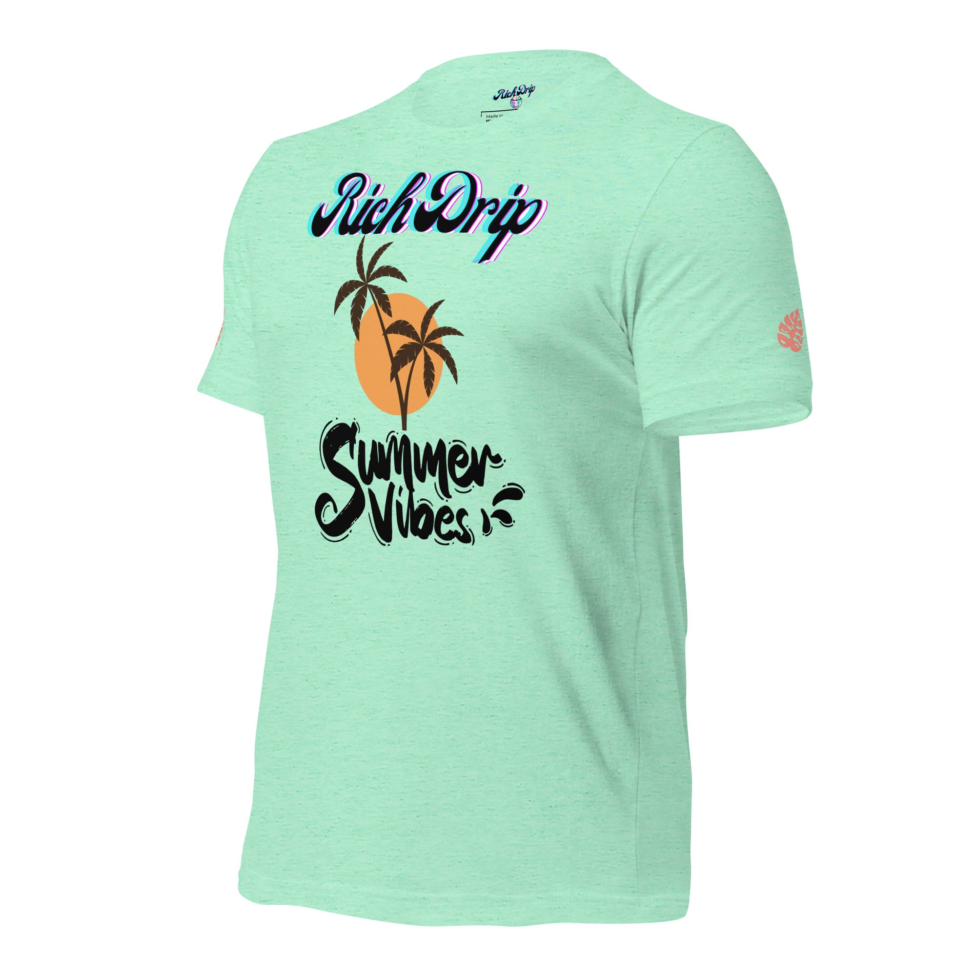 Rich Drip Summer Vibes Logo "Enjoy Every Moment" - Unisex t-shirt