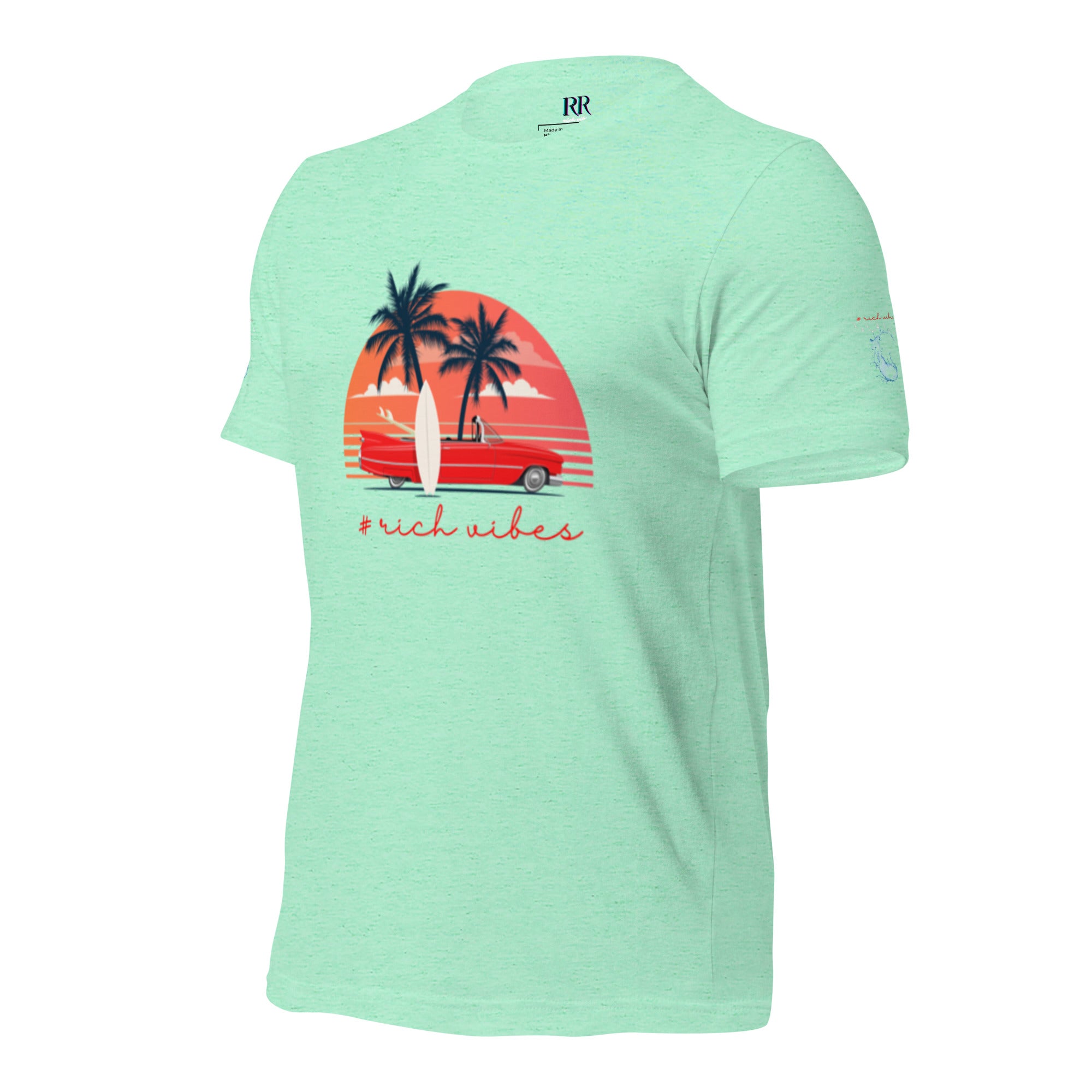 RV5 RR Surfs Up Sunset Classic Pastel - Unisex t-shirt