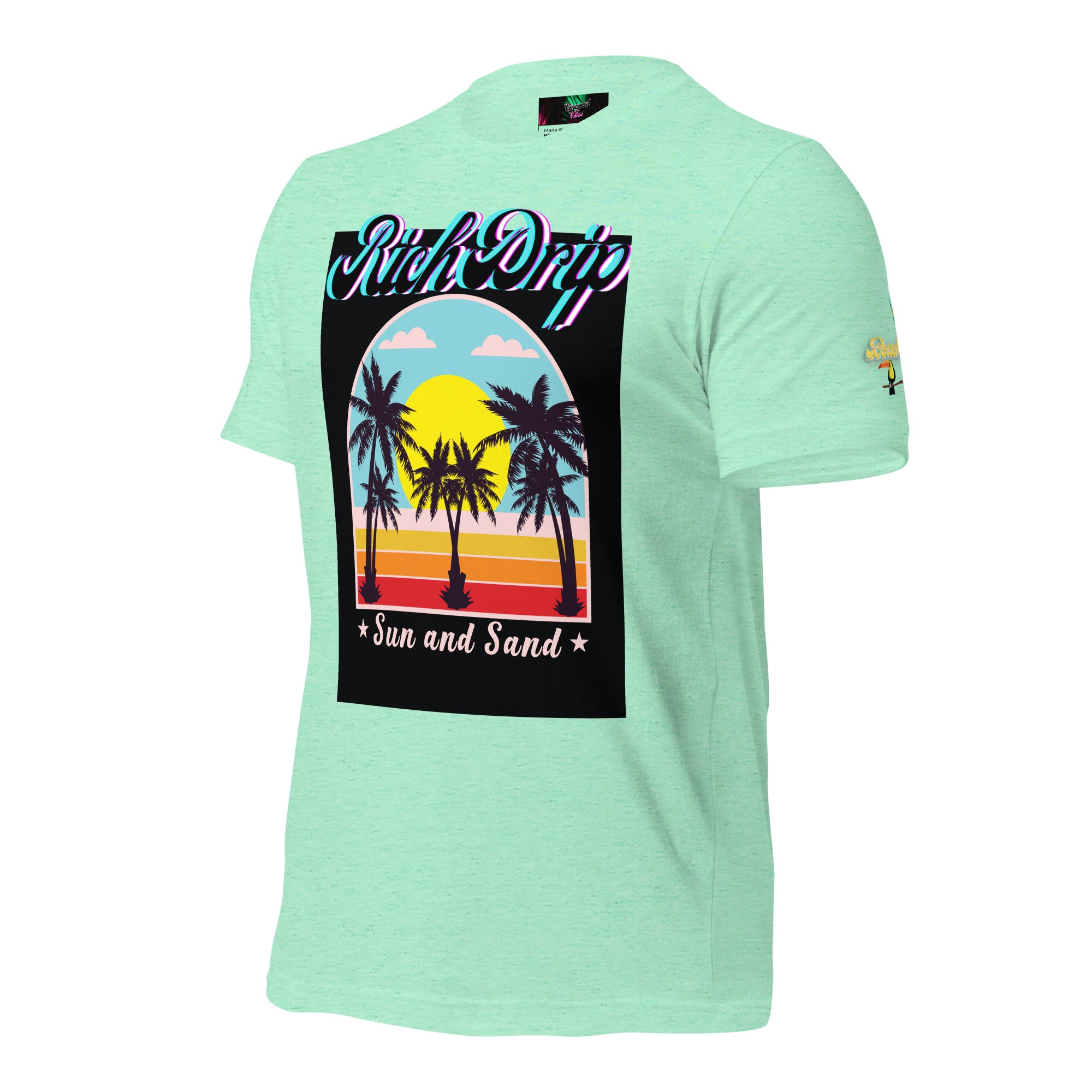 Rich Drip RR Golden Beach Sun and Sand - Unisex t-shirt