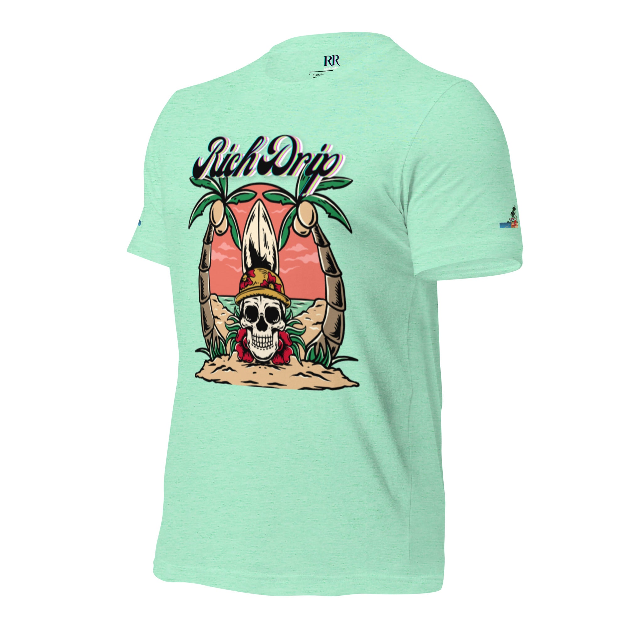 Rich Vibes Beach Army Rich Drip - Unisex t-shirt