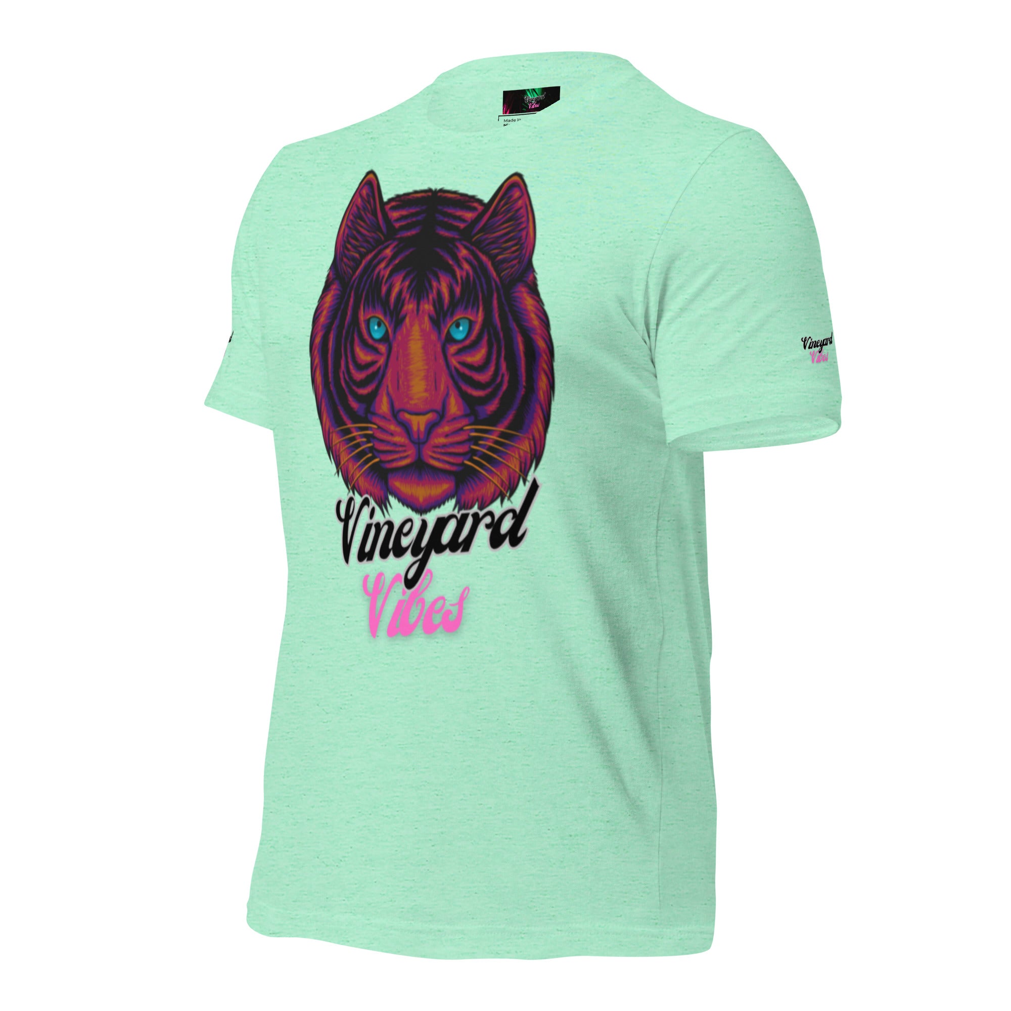 Vineyard Vibes Brand Of The Brave Pink Tiger Pastel - Unisex t-shirt