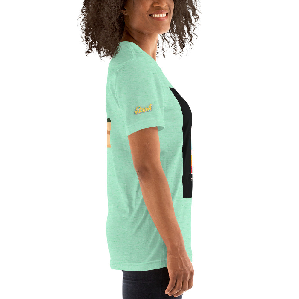 Vineyard Vibes Golden Beach Sun and Sand - Pastel Unisex t-shirt