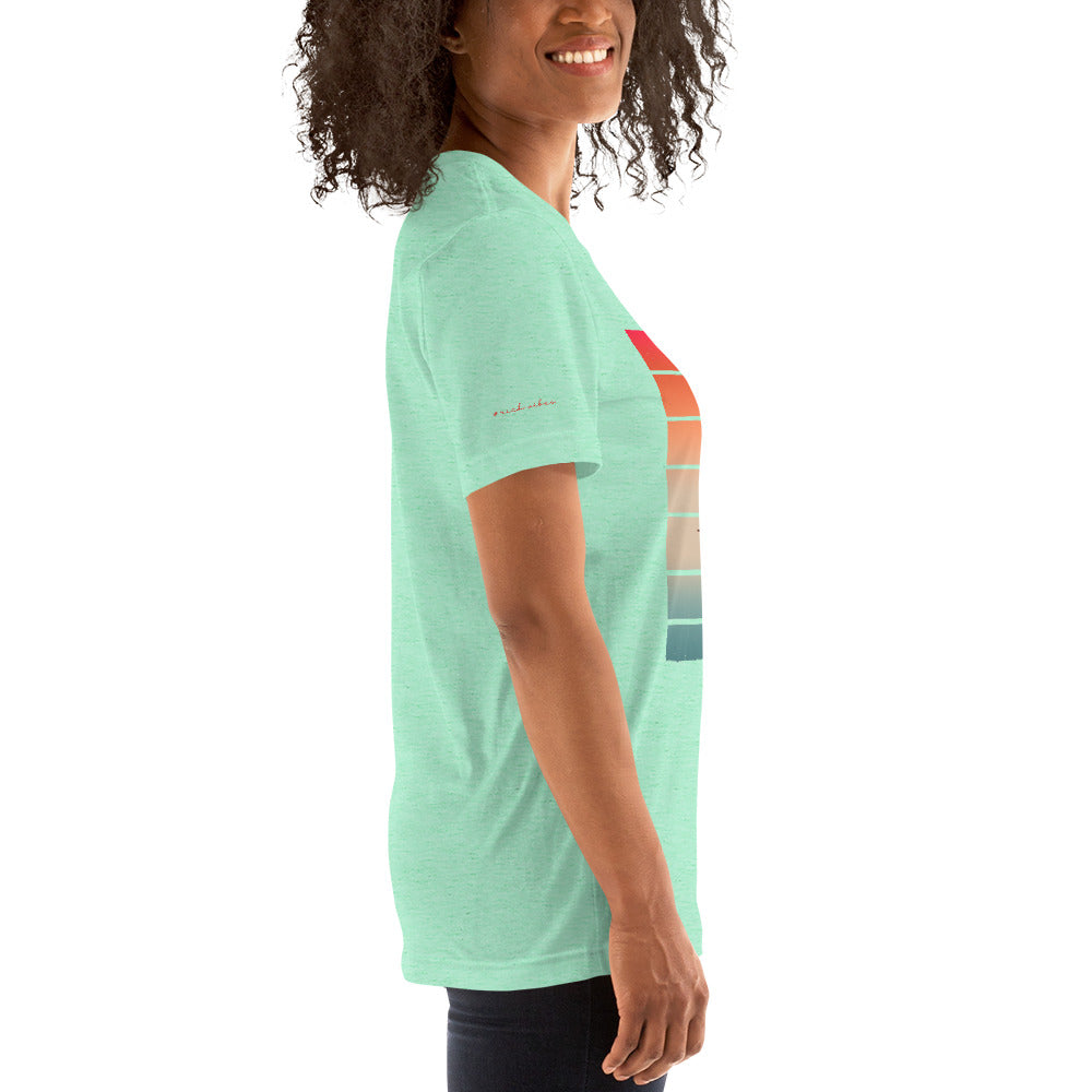 Rich Vibes Vitamin Sea - Unisex Staple T-Shirt | Bella + Canvas 3001 Pastel