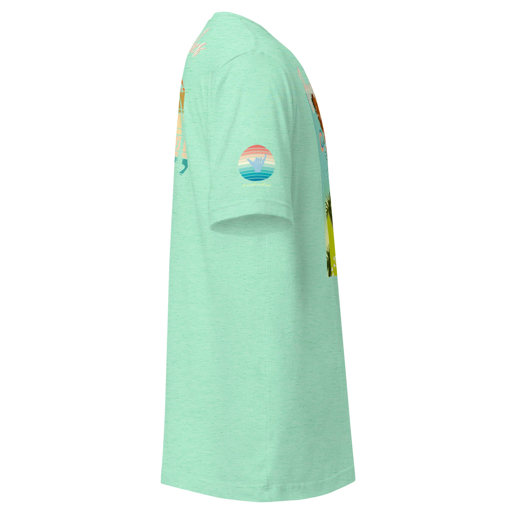 Sunset Vibes Beach Surf Creation 1.0 - Unisex t-shirt Pastel