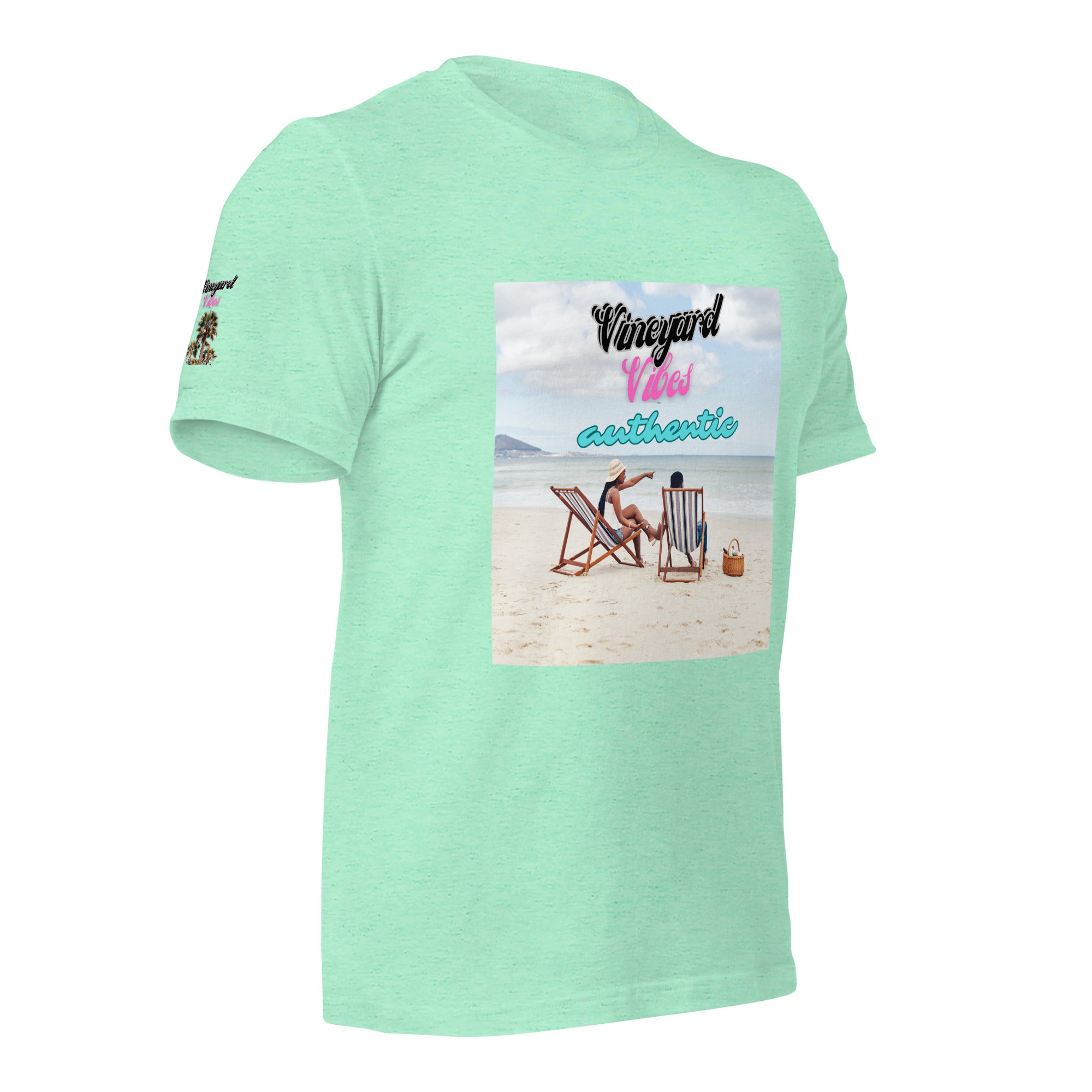 Vineyard Vibes Authentic Beach Front Good Vibes - Unisex t-shirt