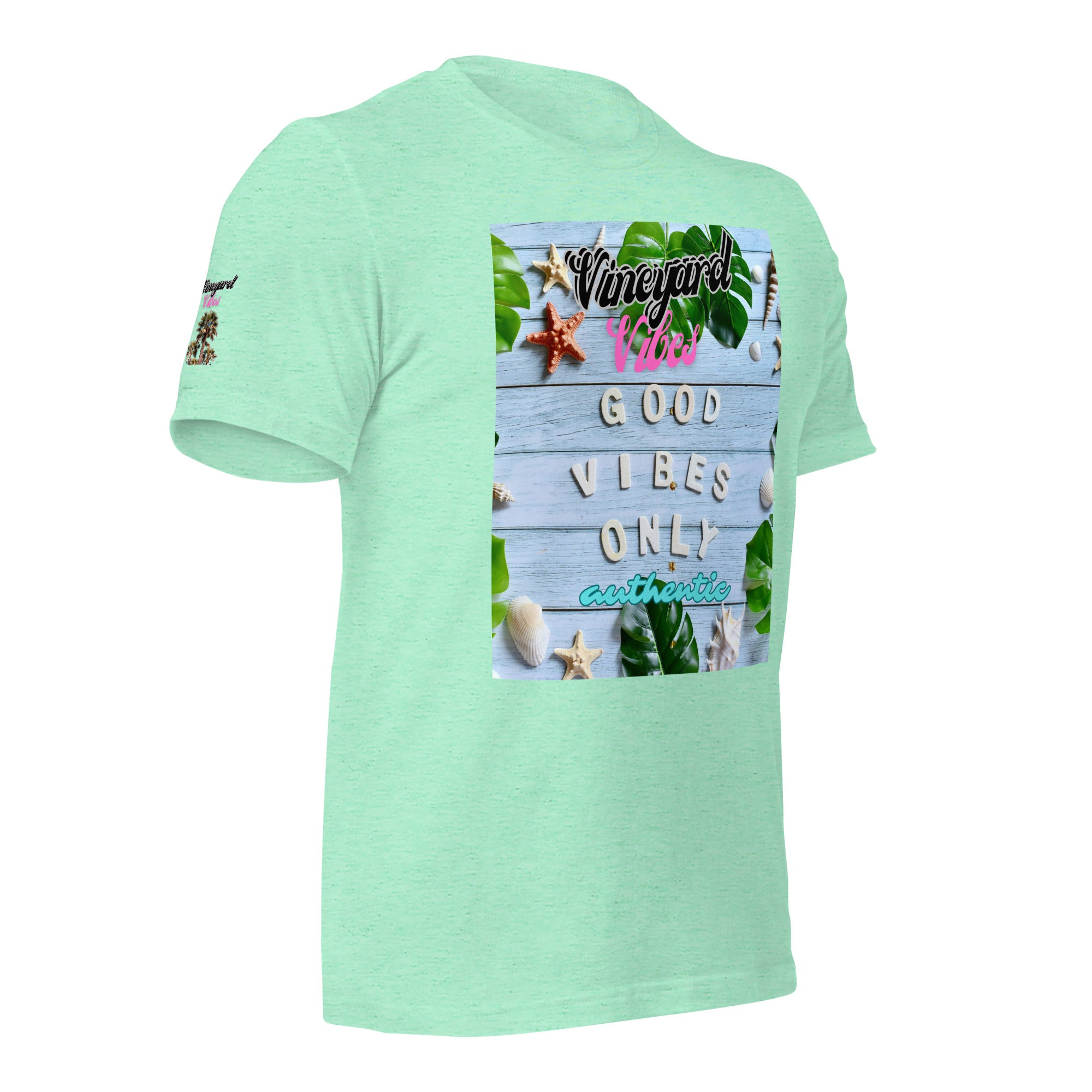 Vineyard Vibes Green Leaf Good Vibes 1.0 - Unisex t-shirt