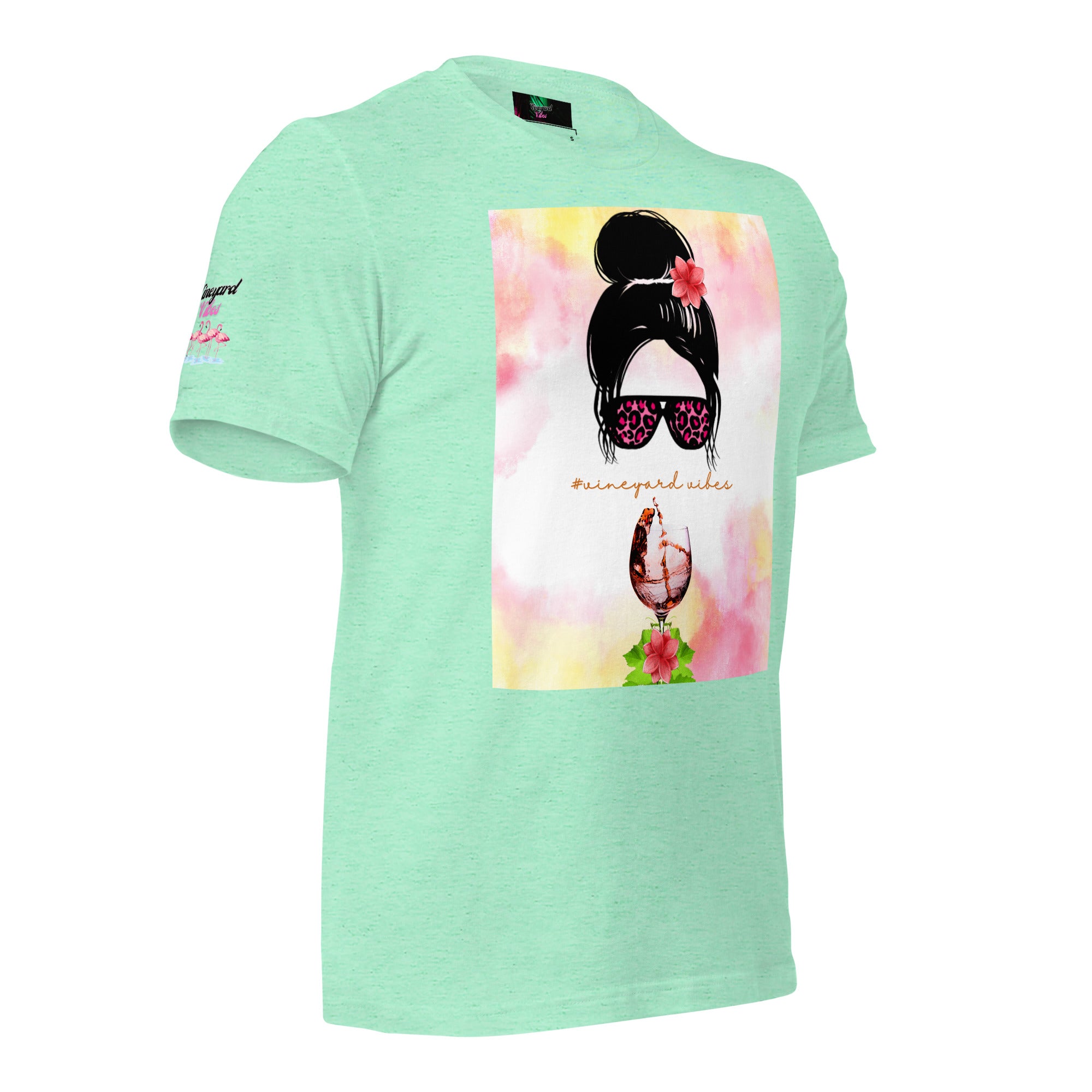 Vineyard Vibes Water Colors Pastel - Unisex t-shirt