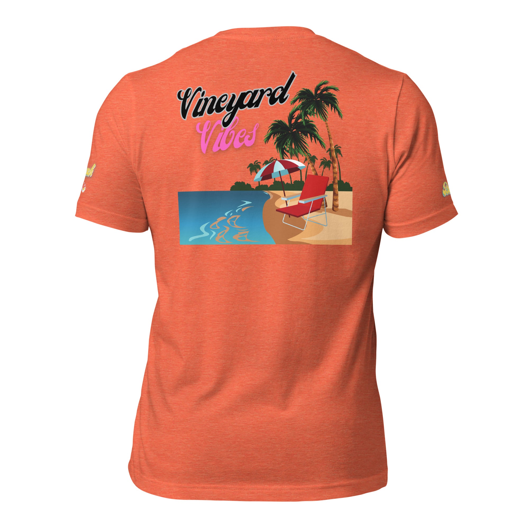 Vineyard Vibes Golden Beach Sun and Sand - Pastel Unisex t-shirt