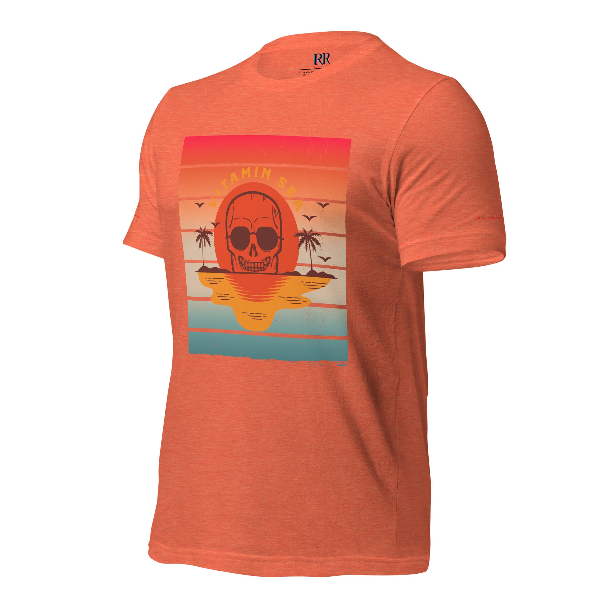 Rich Vibes Vitamin Sea - Unisex Staple T-Shirt | Bella + Canvas 3001 Pastel