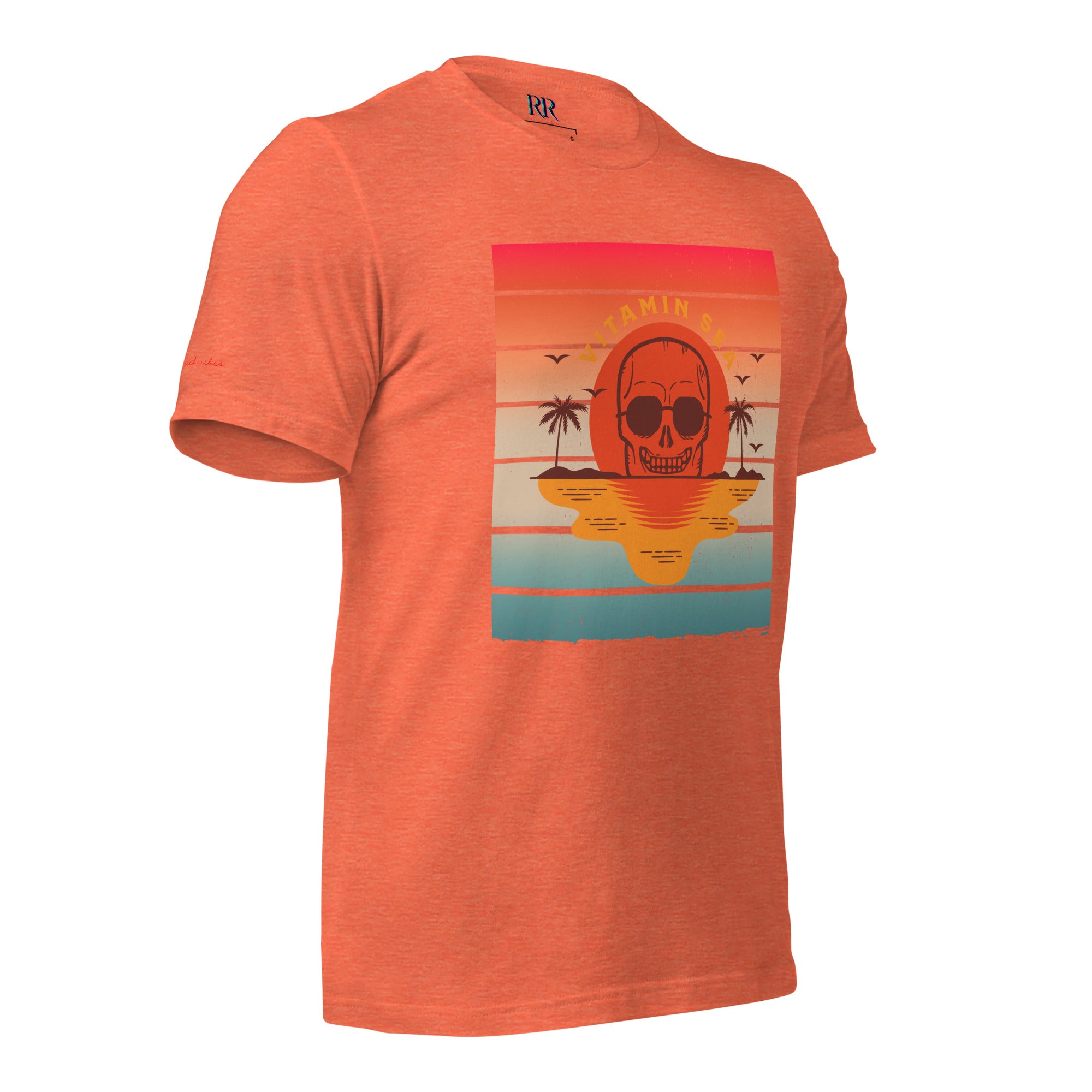 Rich Vibes Vitamin Sea - Unisex Staple T-Shirt | Bella + Canvas 3001 Pastel