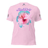 RV Rich Drip Her King Tropical Pink Palm Tree - Unisex t-shirt Pastel