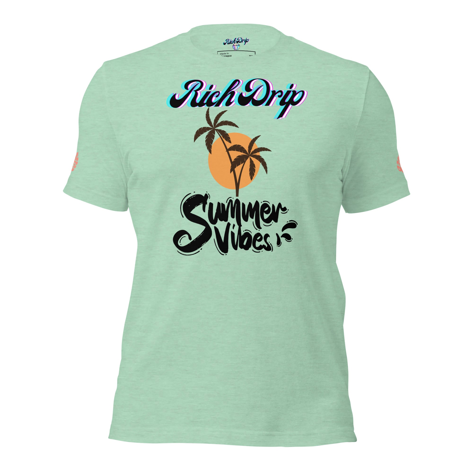 Rich Drip Summer Vibes Logo "Enjoy Every Moment" - Unisex t-shirt