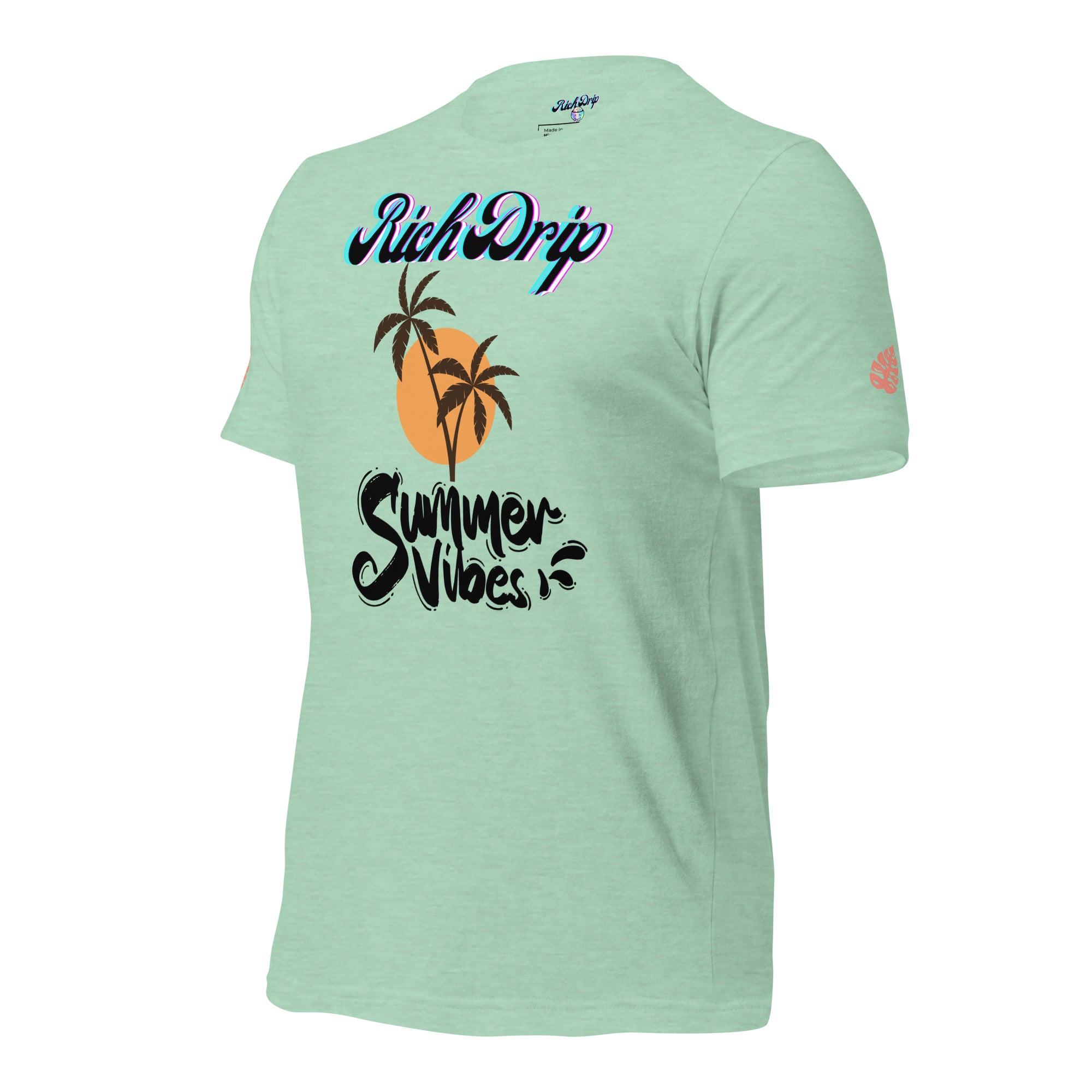 Rich Drip Summer Vibes Logo "Enjoy Every Moment" - Unisex t-shirt