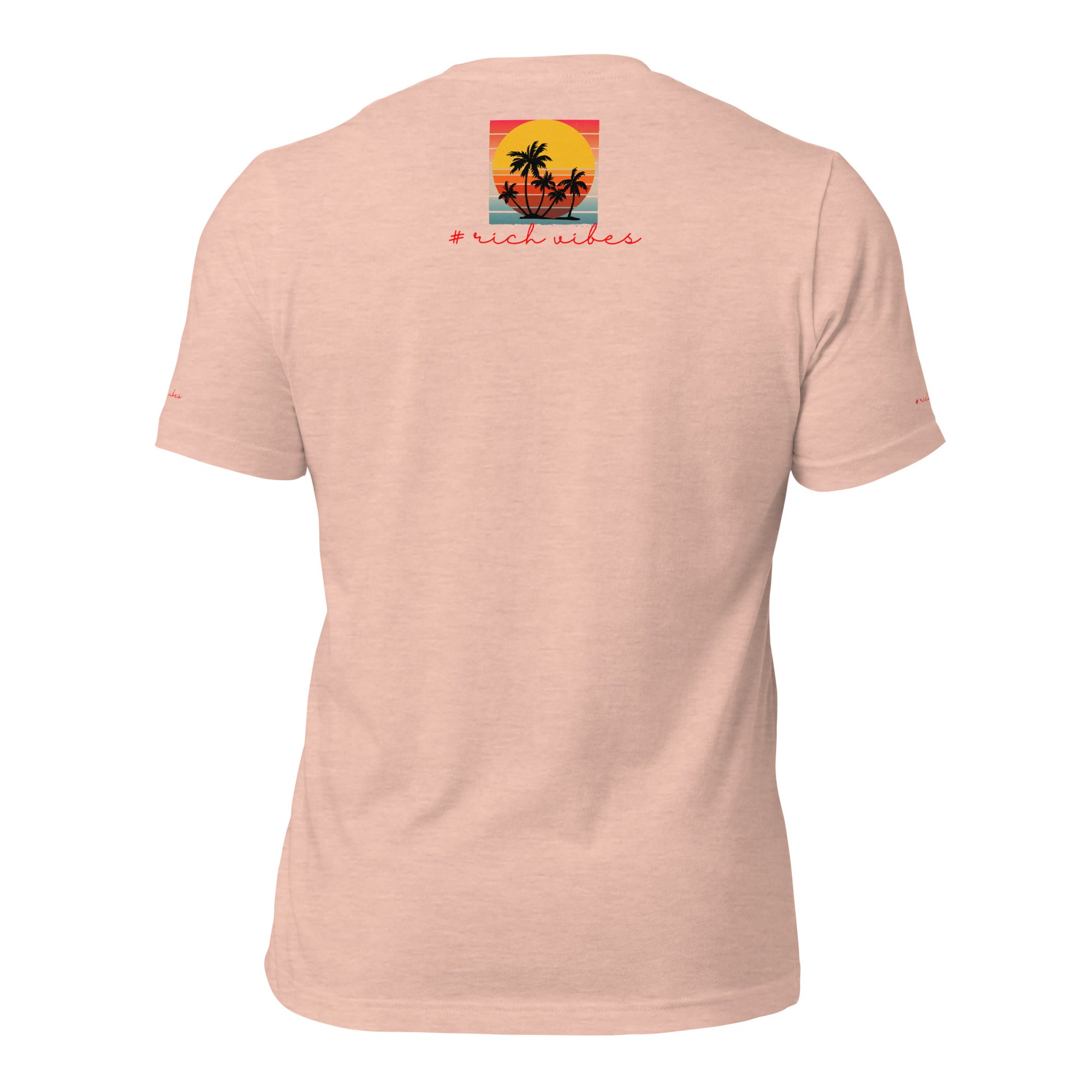 Rich Vibes Vitamin Sea - Unisex Staple T-Shirt | Bella + Canvas 3001 Pastel