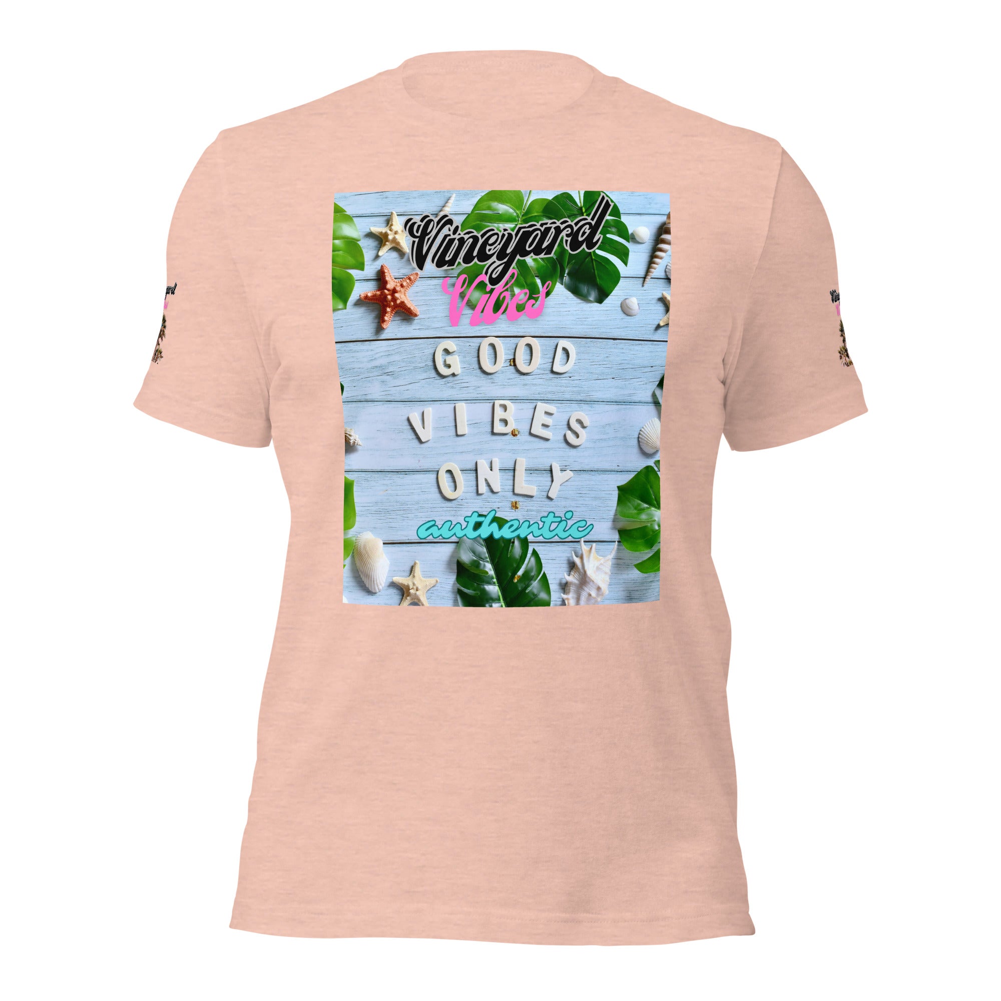 Vineyard Vibes Green Leaf Good Vibes 1.0 - Unisex t-shirt