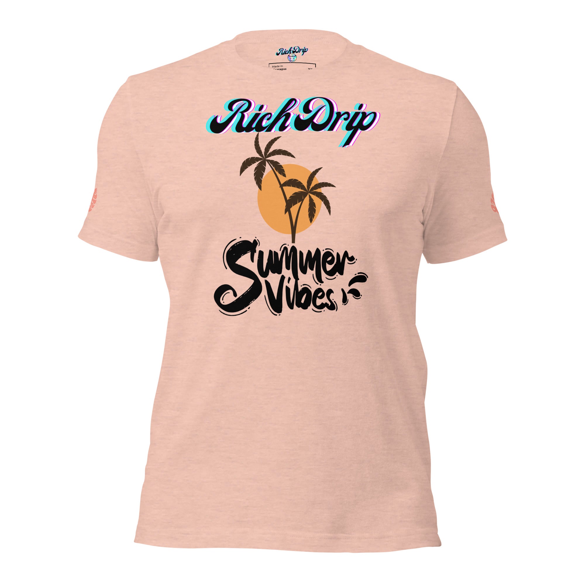 Rich Drip Summer Vibes Logo "Enjoy Every Moment" - Unisex t-shirt