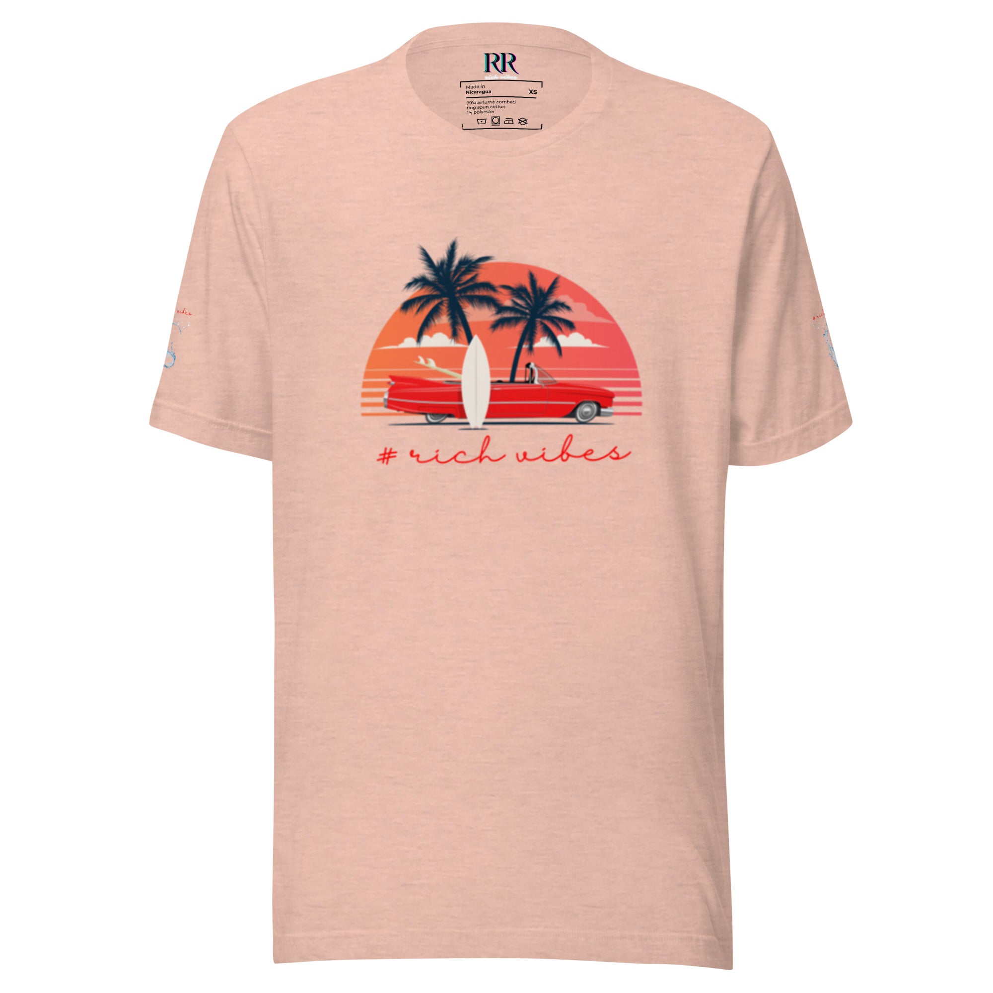 RV5 RR Surfs Up Sunset Classic Pastel - Unisex t-shirt
